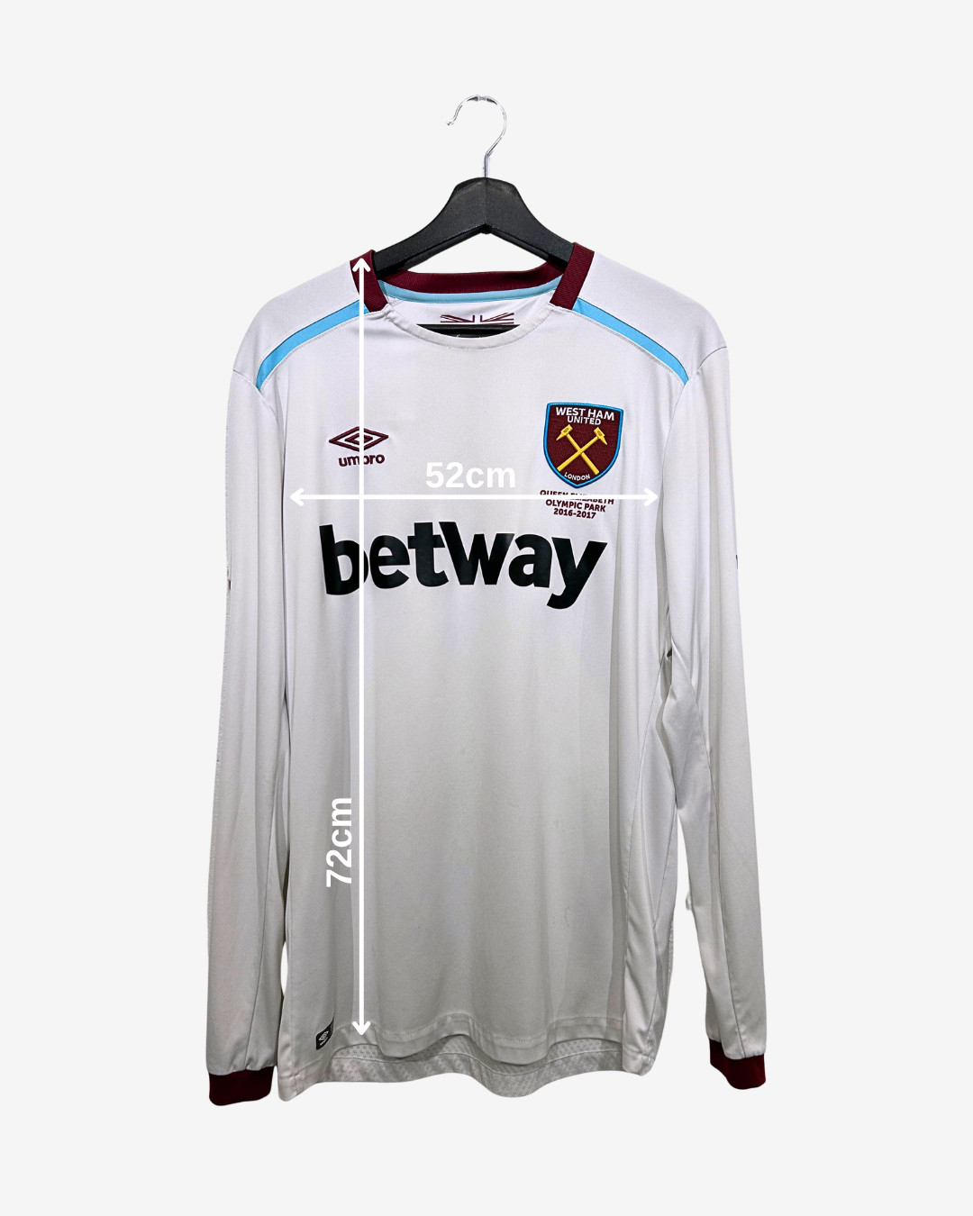 Umbro - West Ham United 2016/17 Udebanetrøje 'NAME'