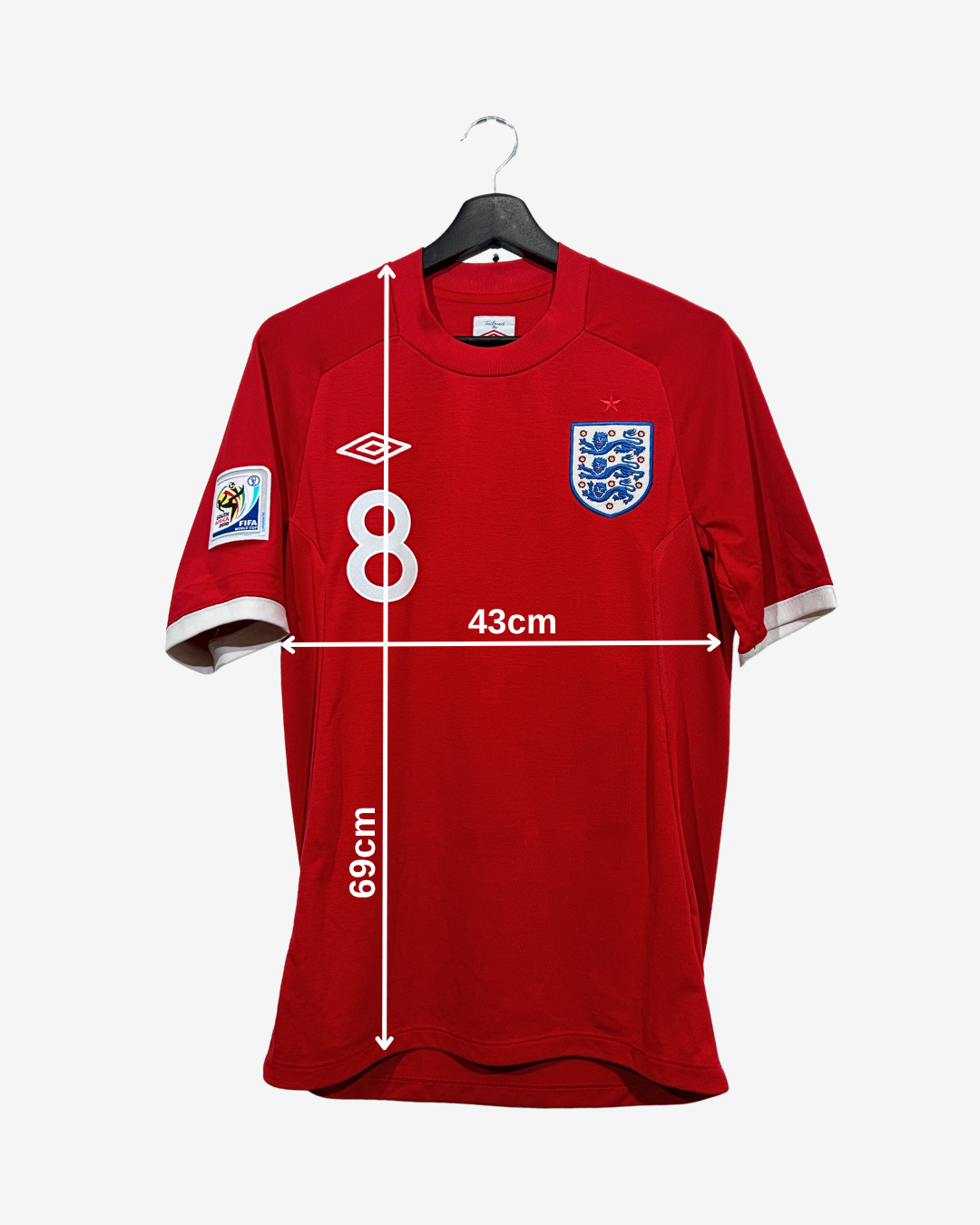 Umbro - England 2010 Away Football Shirt 'LAMPARD'
