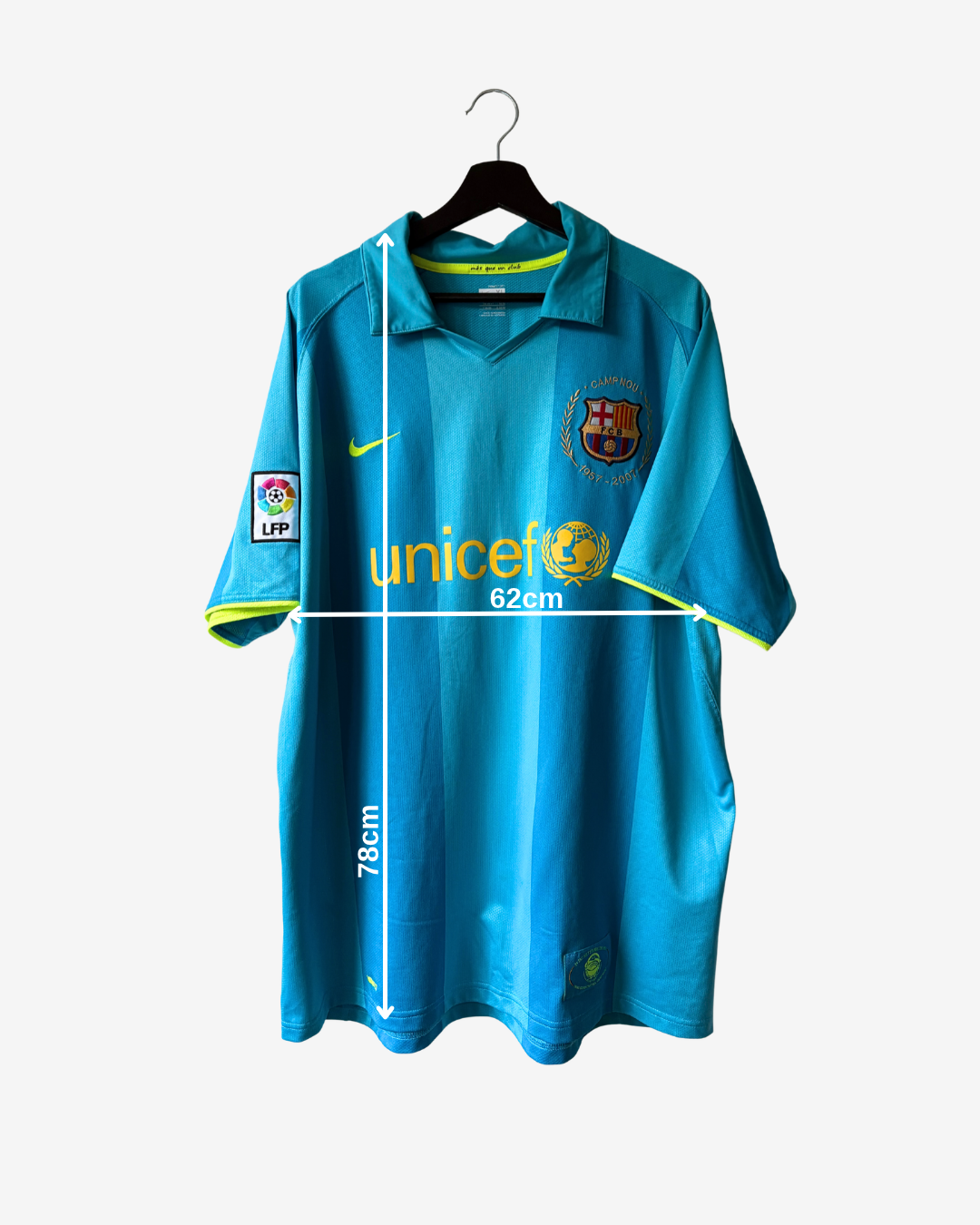Nike - FC Barcelona 2007/08 Borta fotbollströja 'PUYOL'