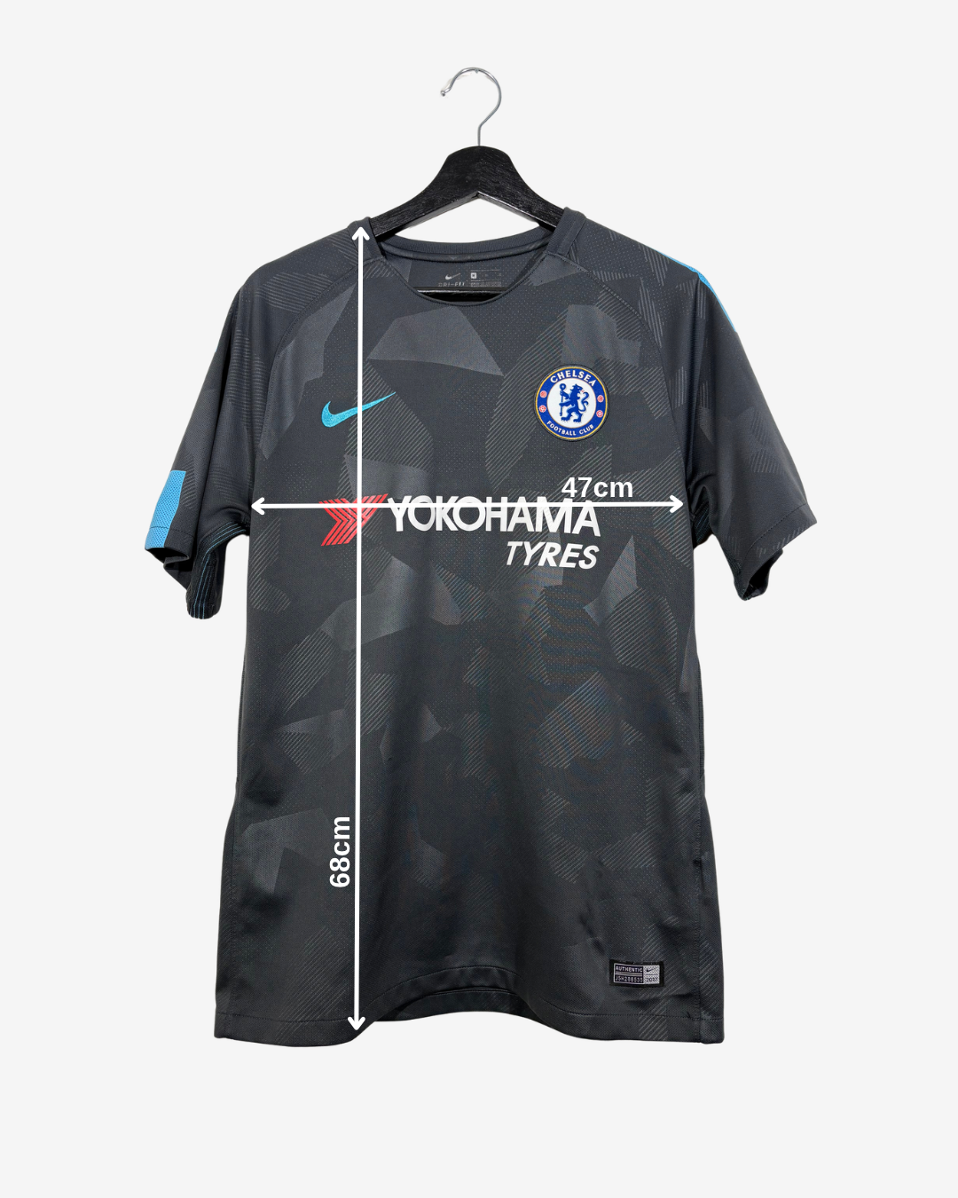Nike - Chelsea FC 2017/18 Third Football Shirt 'HAZARD'