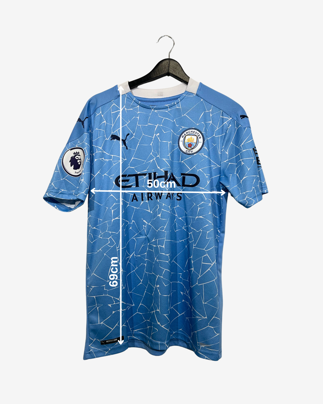 Puma - Manchester City 2020/21 Home Football Shirt 'STONES'