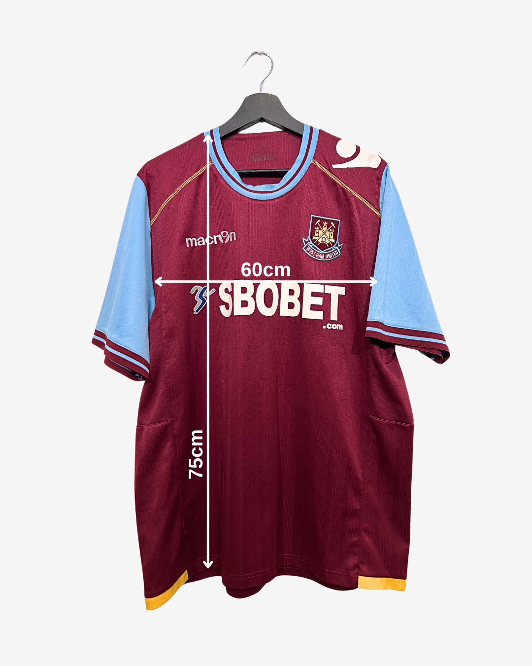 Macron - West Ham United 2011/12 Hjemmebanetrøje 'NAME'