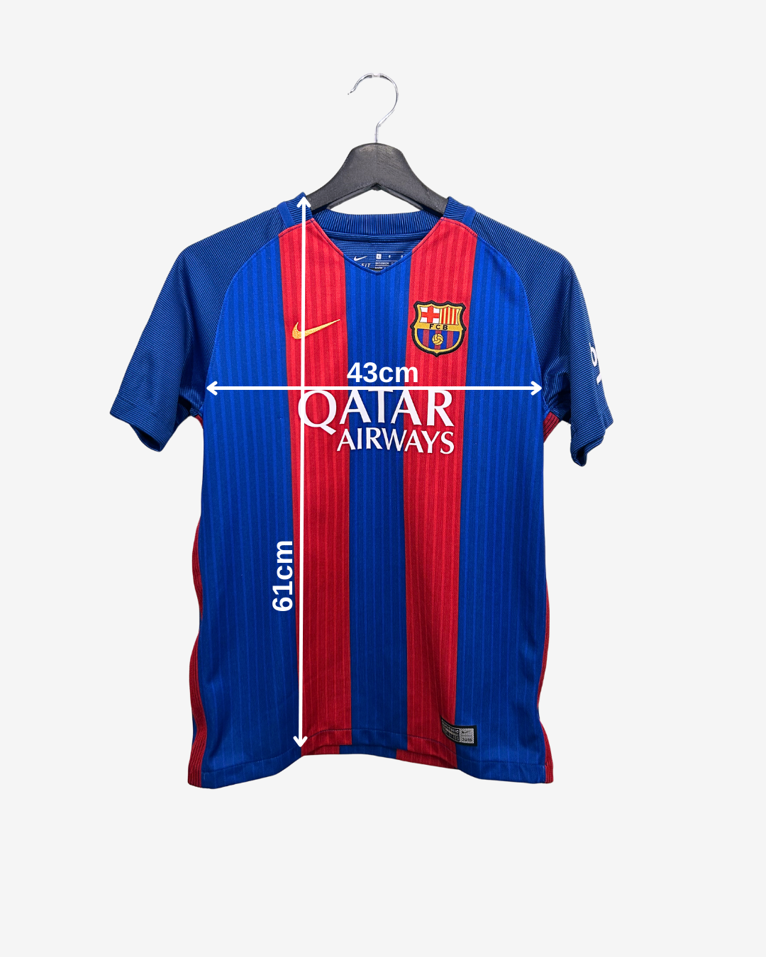 Nike - FC Barcelona 2016/17 Home Football Shirt 'SUAREZ'