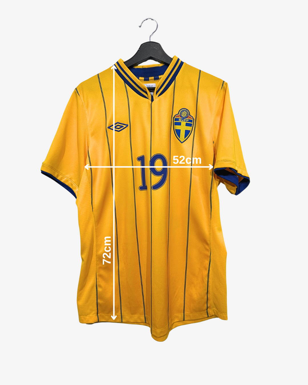 Adidas - Sweden 2012 Home Football Shirt 'BAJRAMI'