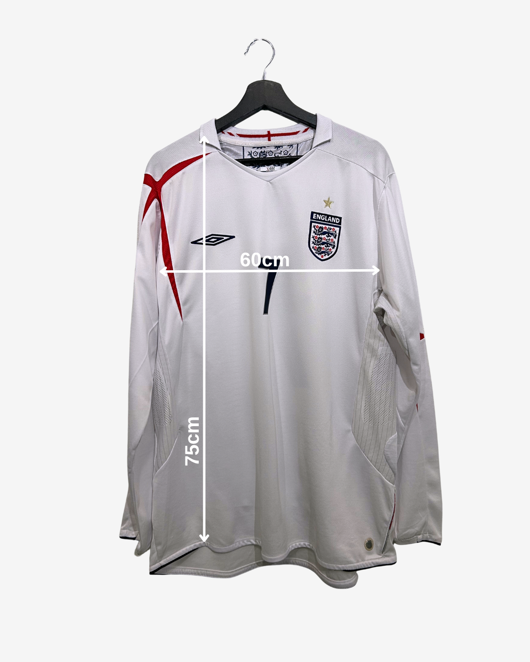 Umbro - England 2006 Home Football Shirt 'BECKHAM'
