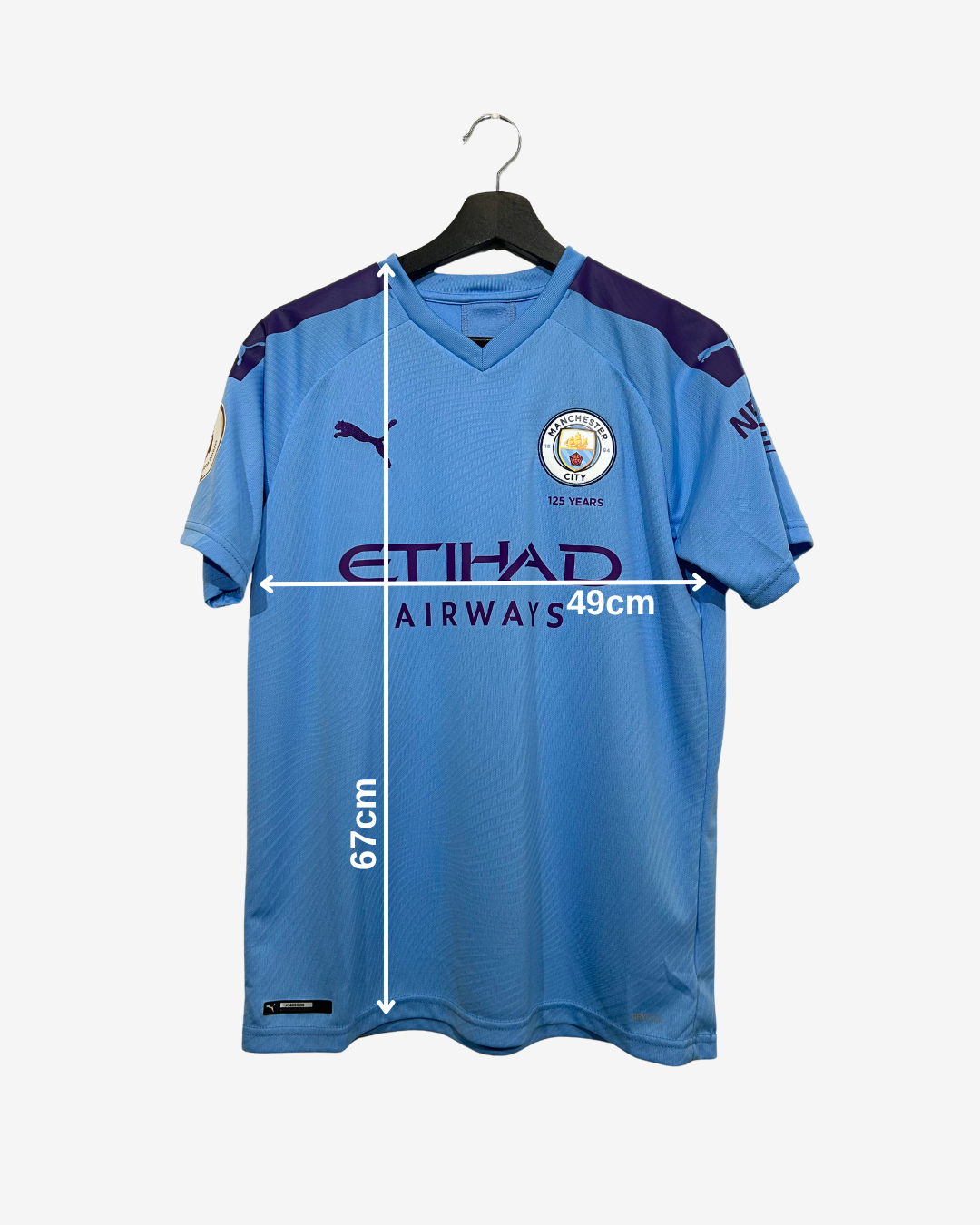 Puma - Manchester City 2019/20 Home Football Shirt 'STONES'