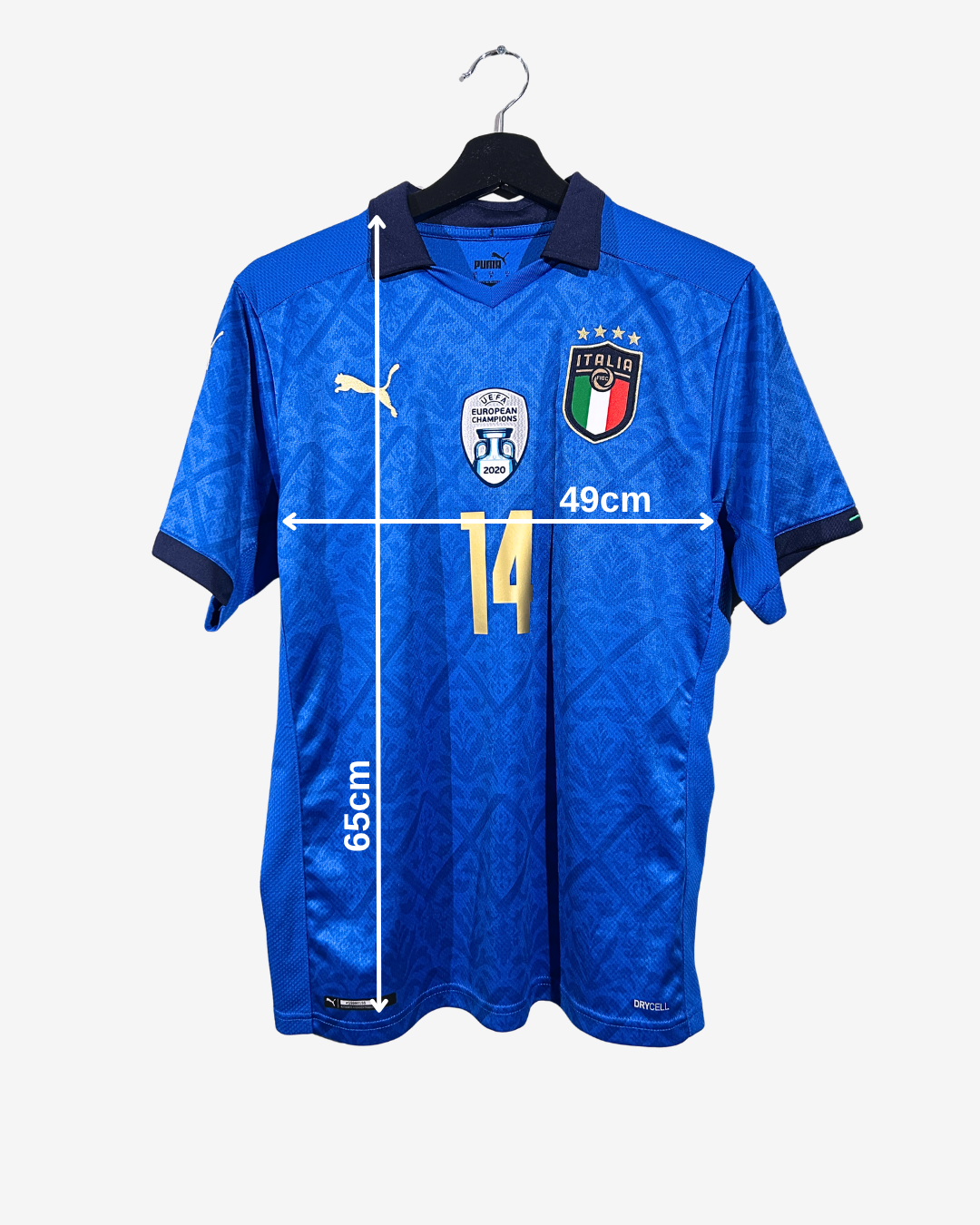 Puma - Italien 2020 Hjemmebanetrøje 'NAME'