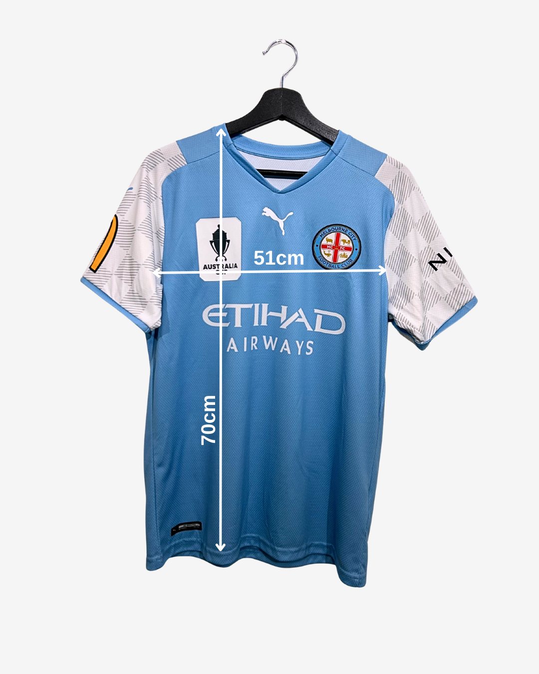 Puma - Melbourne City 2021/22 Home Football Shirt 'RAPHAEL'