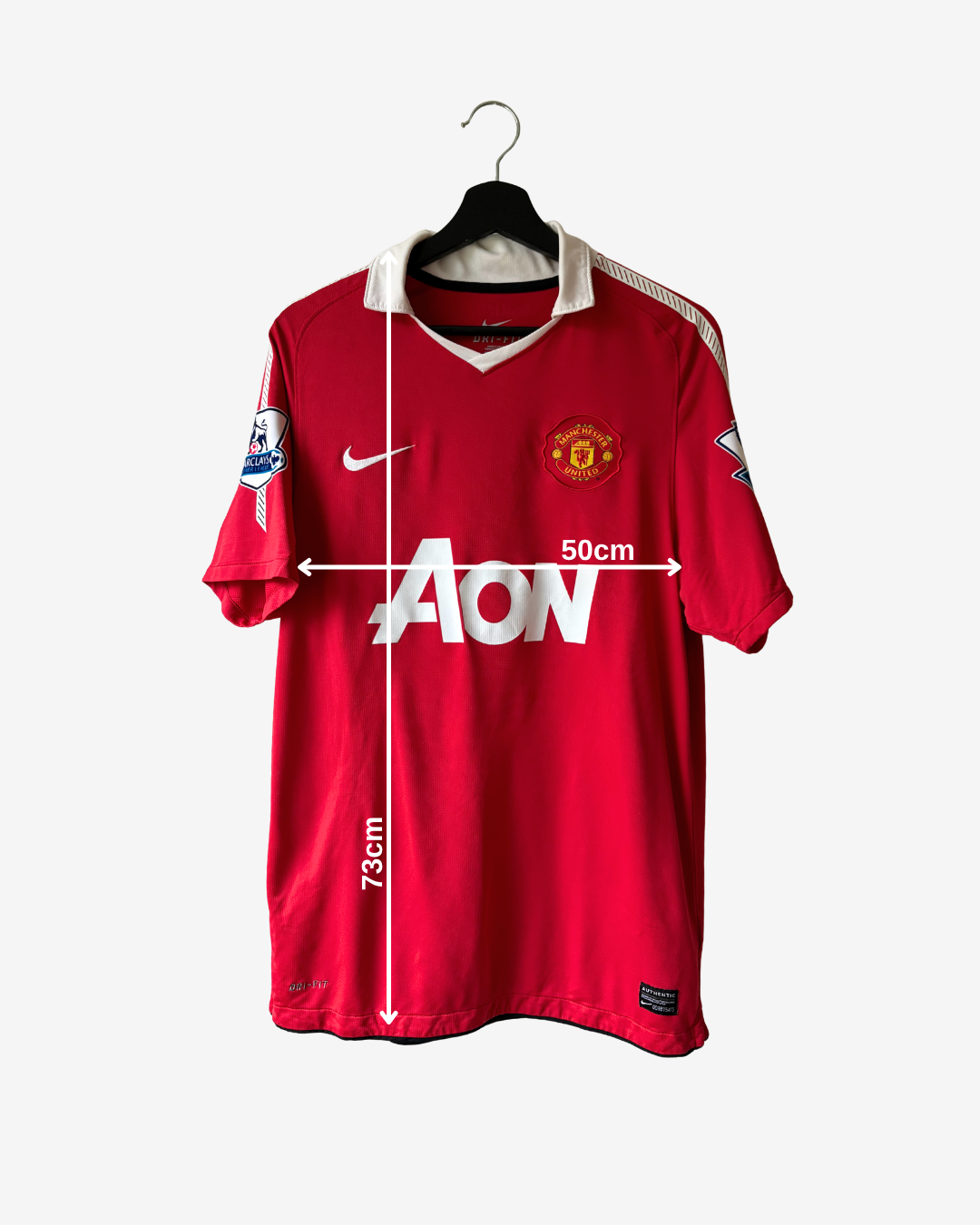 Nike - Manchester United 2010/11 Home Football Shirt 'NANI'