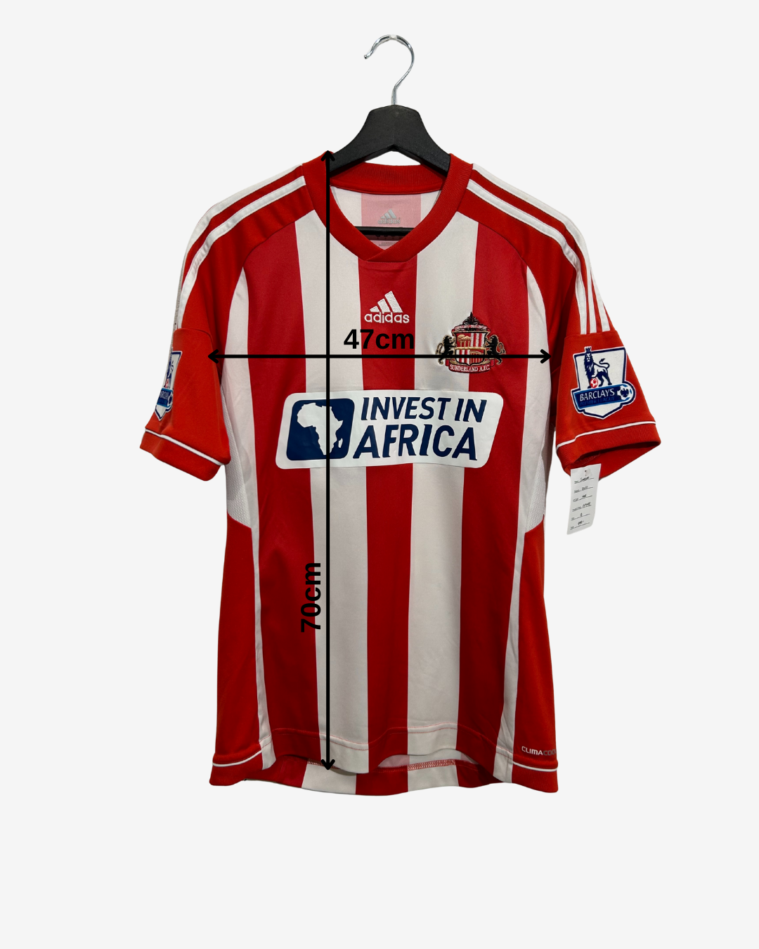 Adidas - Sunderland 2012/13 Home Football Shirt 'LARSSON'