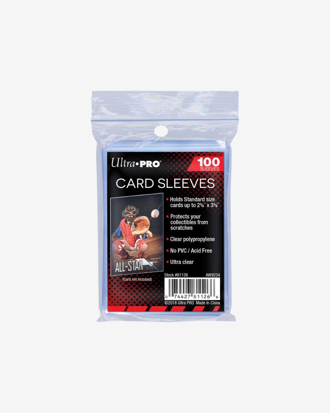 Ultra Pro bløde kortlommer (100 pennylommer)