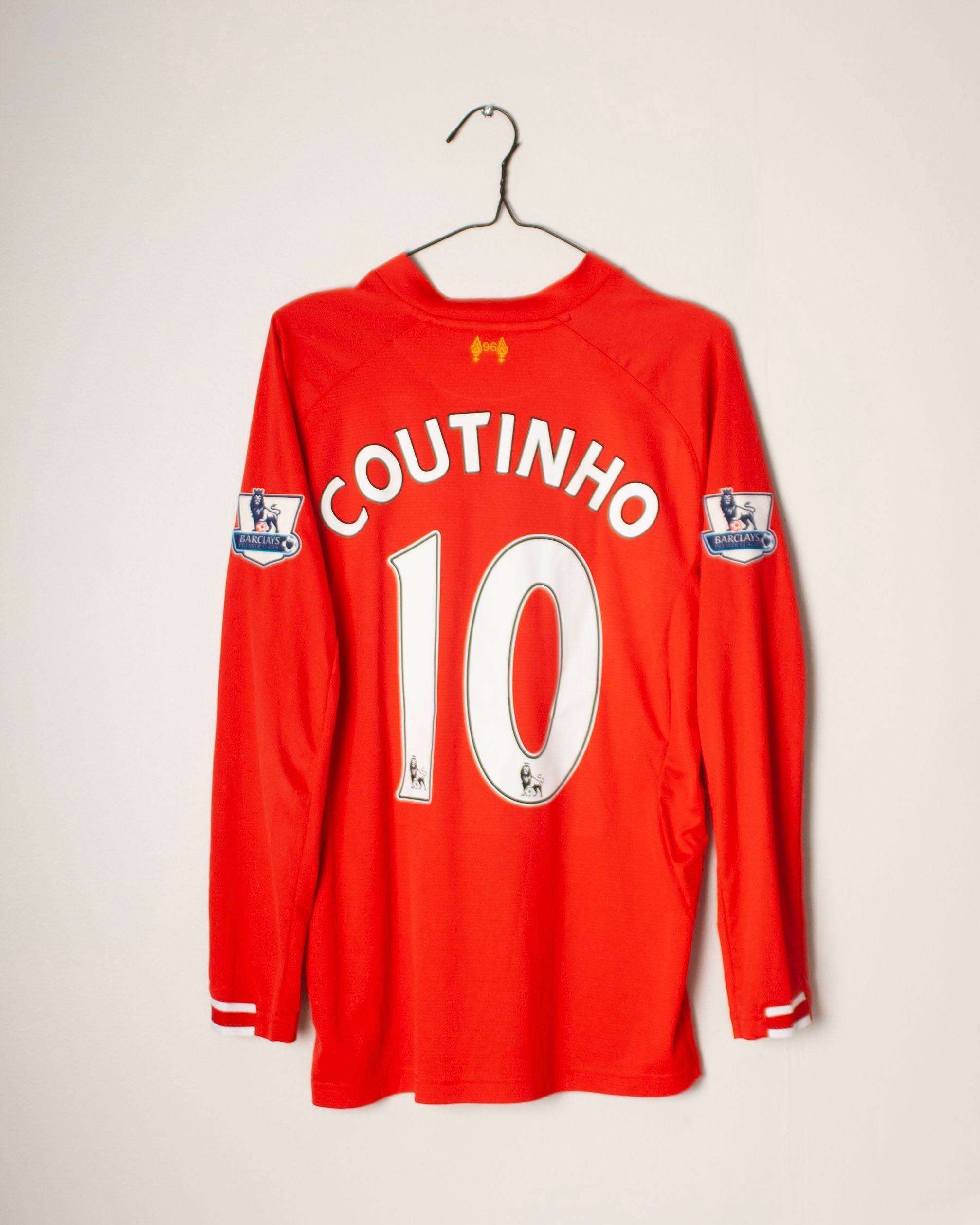 Warrior - Liverpool FC 2013/14 Home Football Shirt 'COUTINHO'