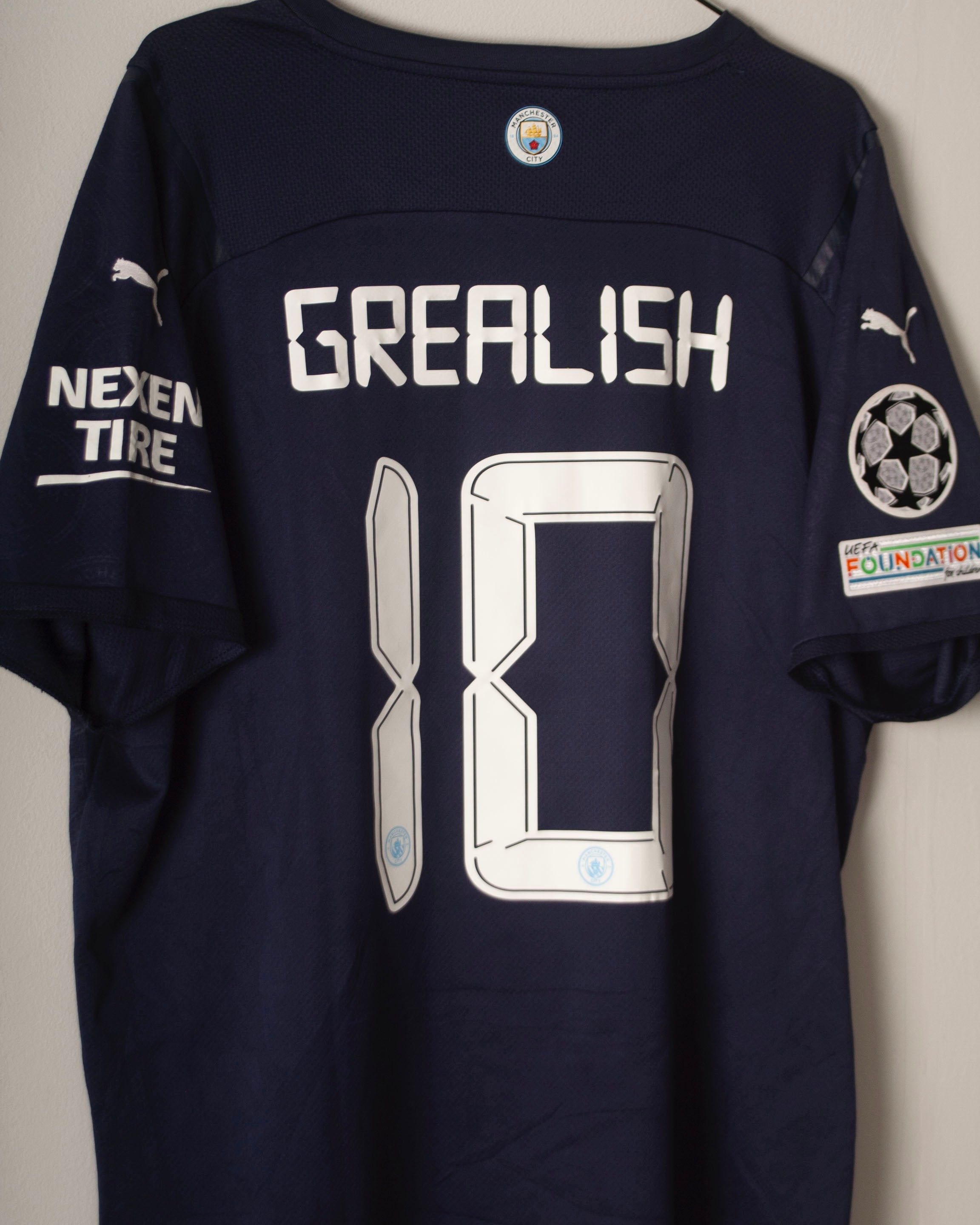 Puma - Manchester City 2021/22 Third Football Shirt 'GREALISH'