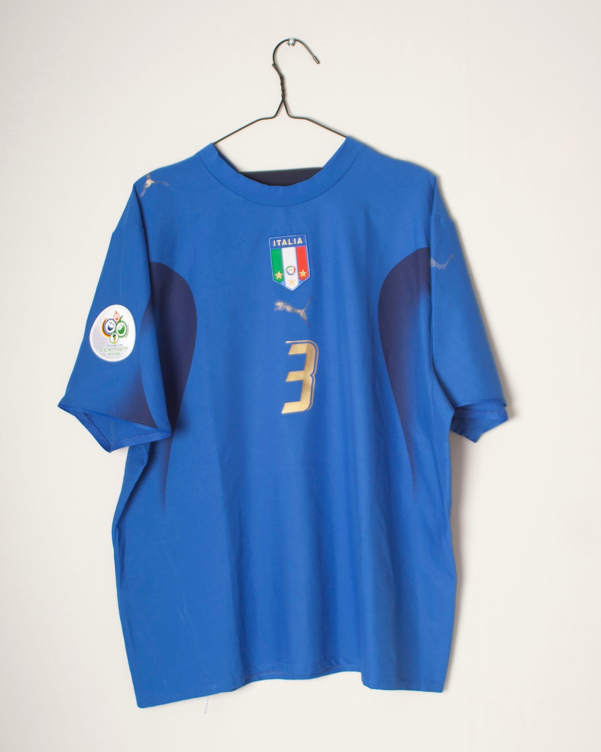 Puma - Italy 2006 Home Football Shirt 'GROSSO'