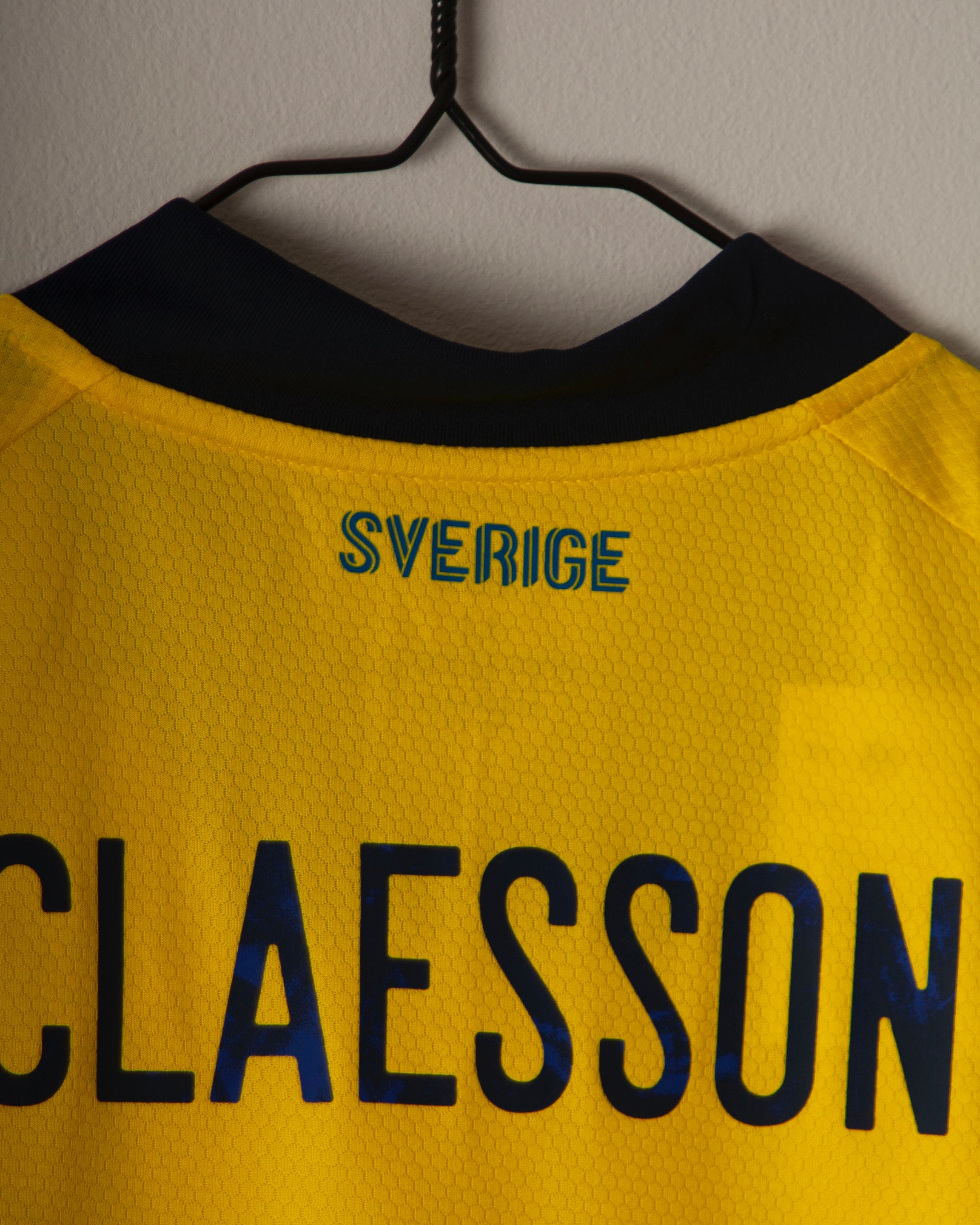 Adidas - Sweden 2020 Home Football Shirt 'CLAESSON'