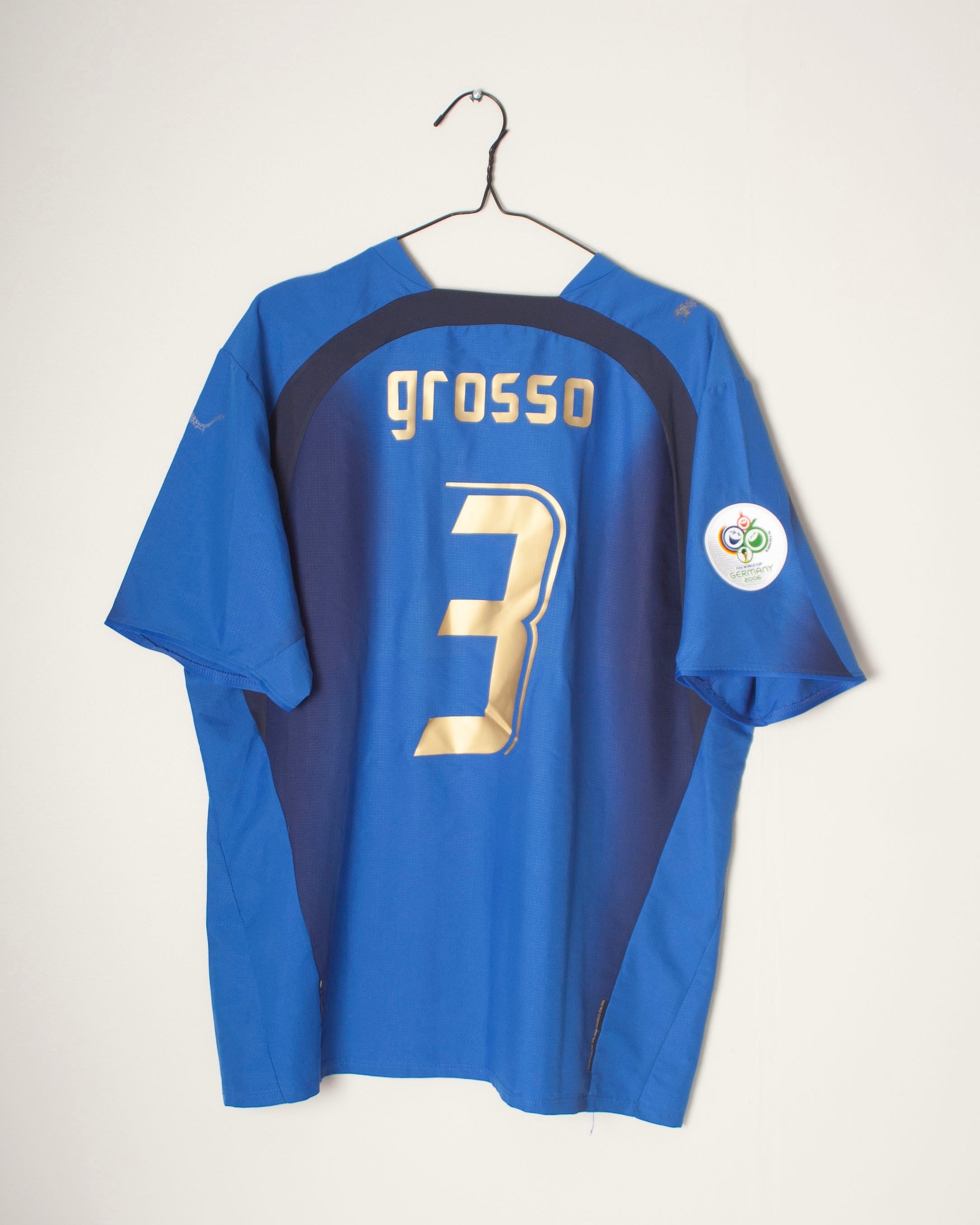 Puma - Italy 2006 Home Football Shirt 'GROSSO'