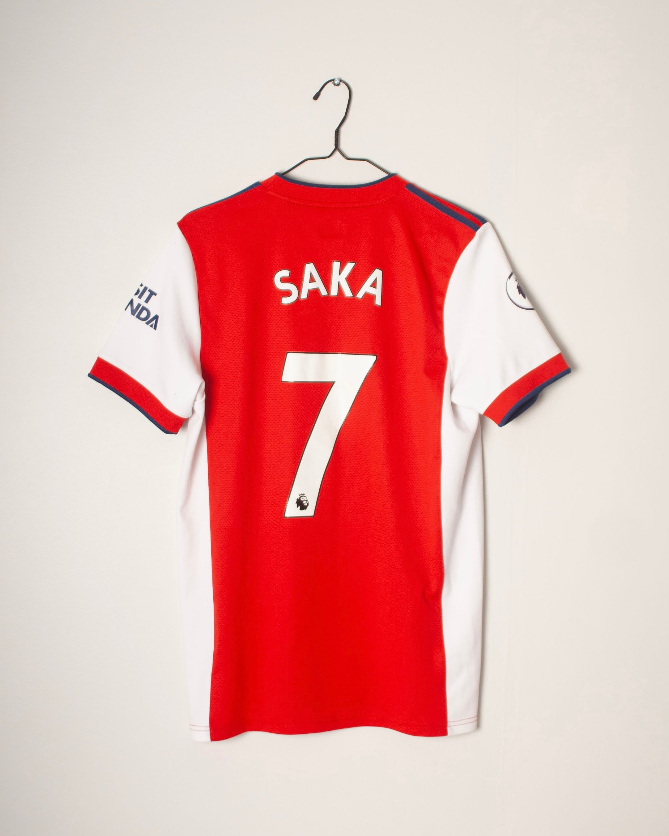 Adidas - Arsenal FC 2021/22 Home Football Shirt 'SAKA'