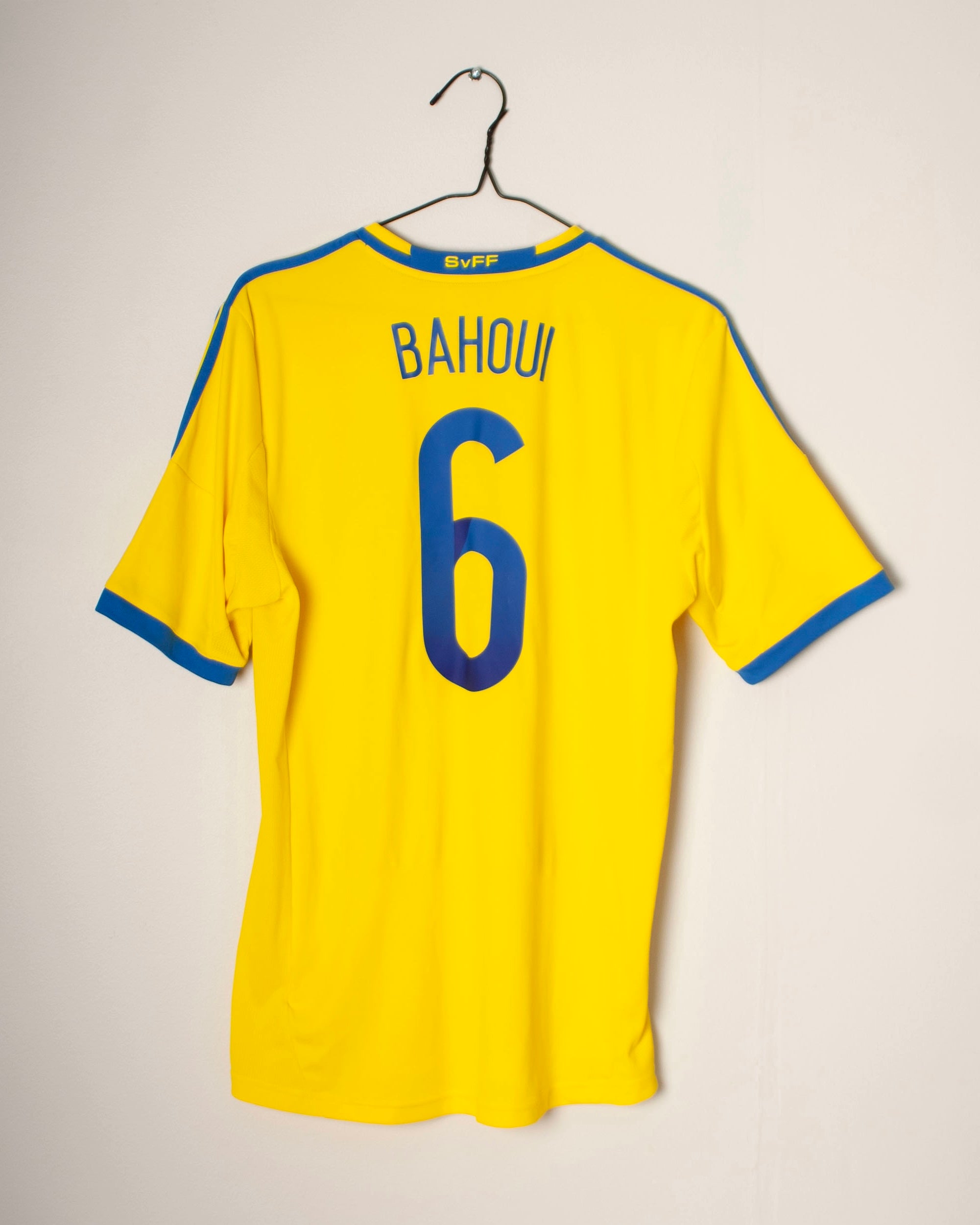 Adidas - Sweden 2013 Home Football Shirt 'BAHOUI'