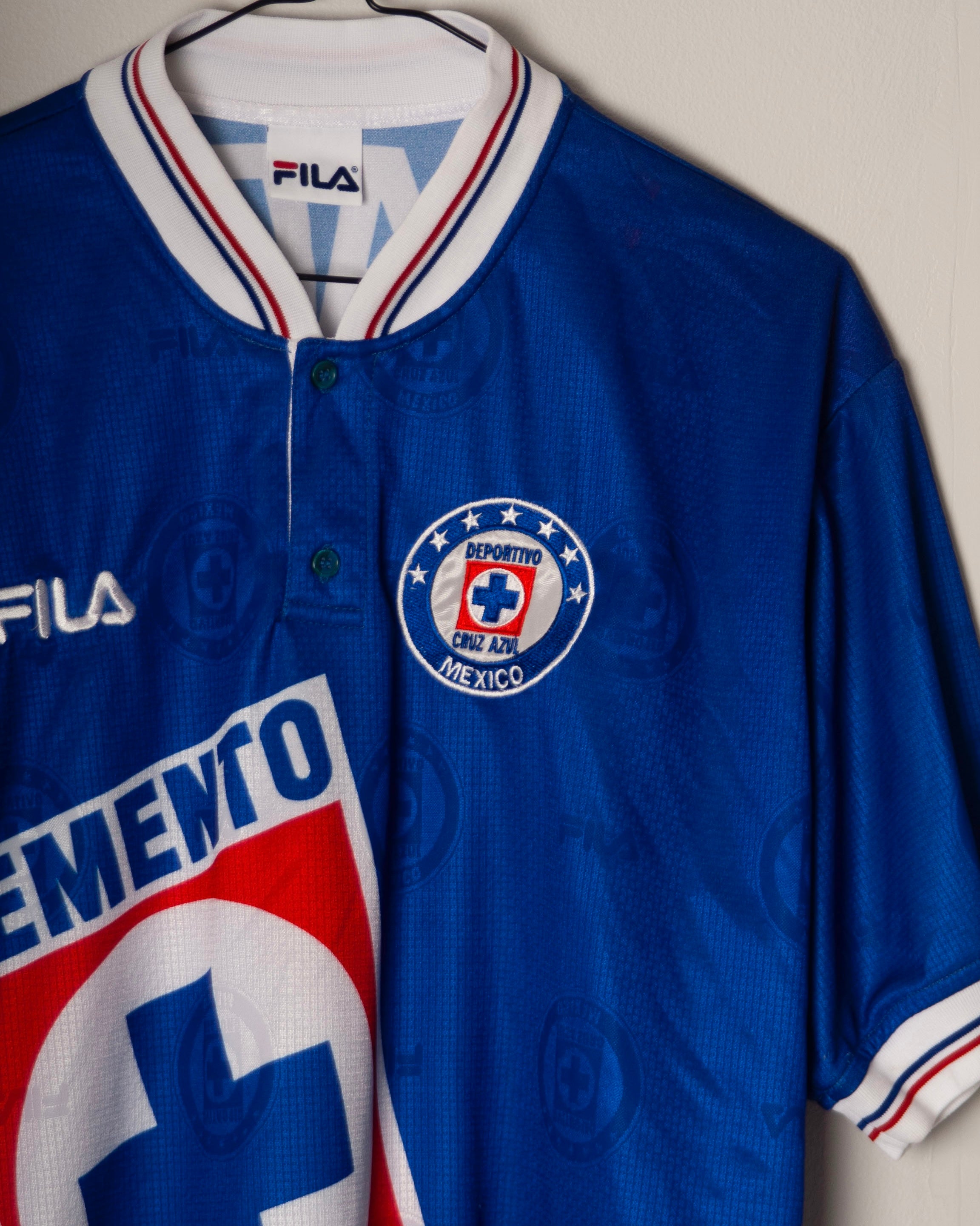 Fila - Cruz Azul 1999/00 Home Football Shirt