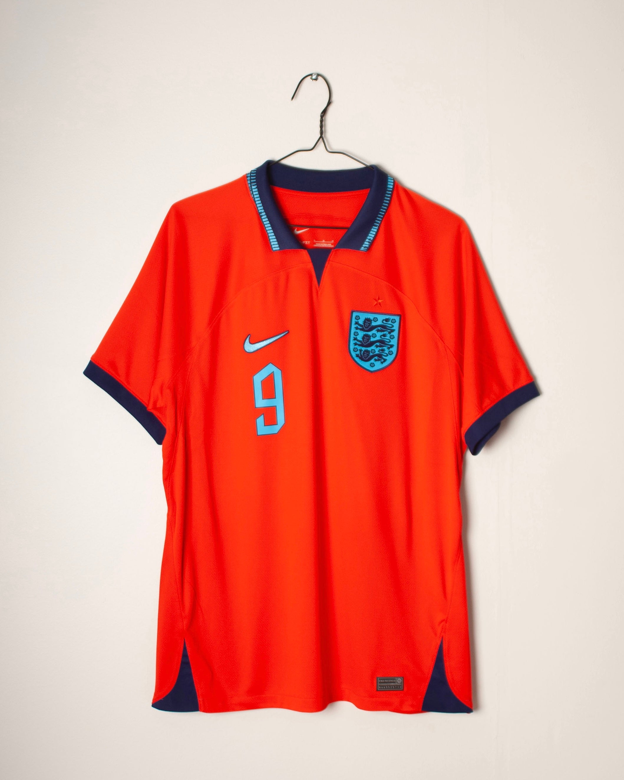 Nike - England 2022 Away Football Shirt 'KANE'