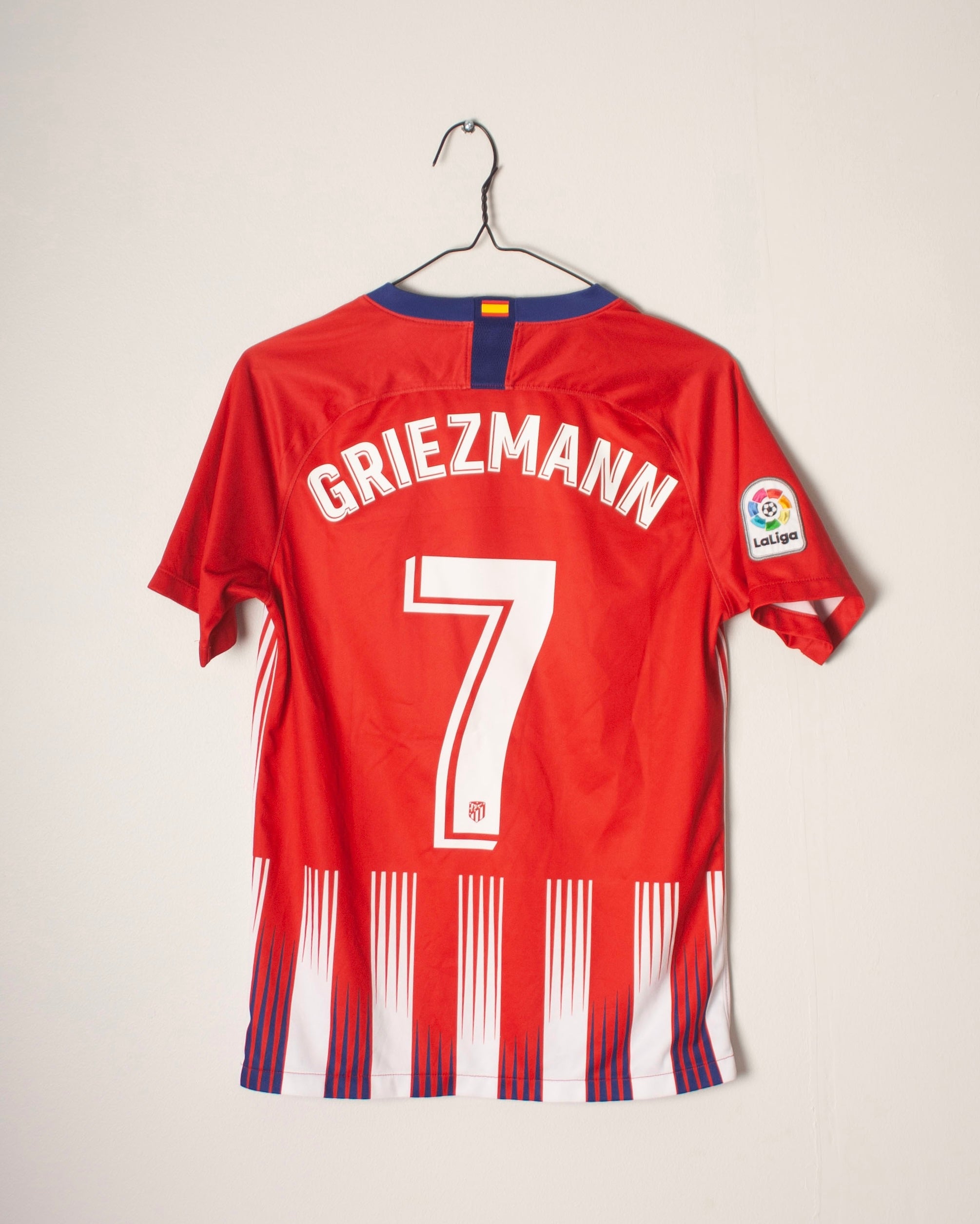 Nike - Atletico Madrid 2018/19 Home Football Shirt 'GRIEZMANN'