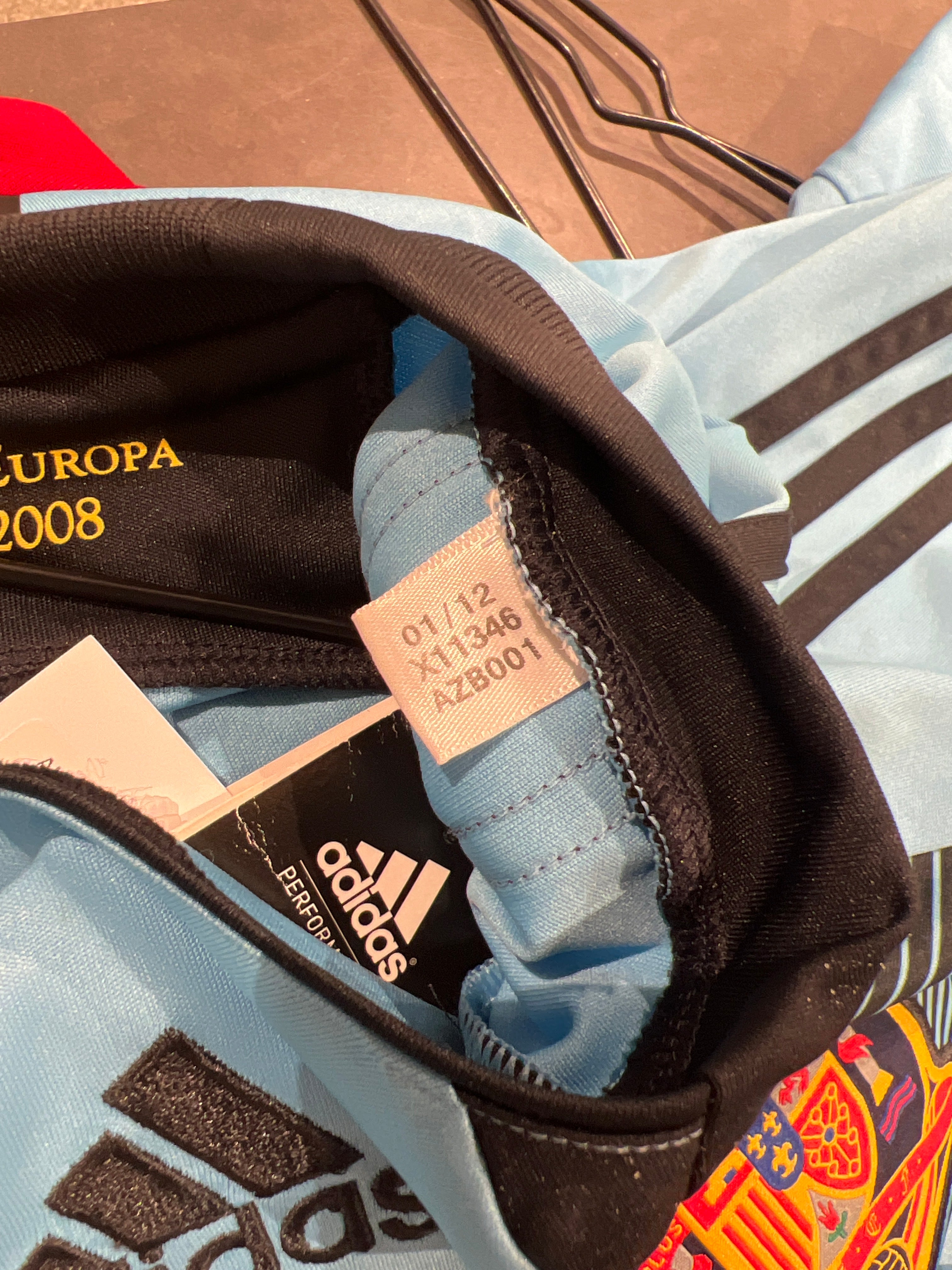 Adidas - Spain 2012 Away Football Shirt 'XAVI'