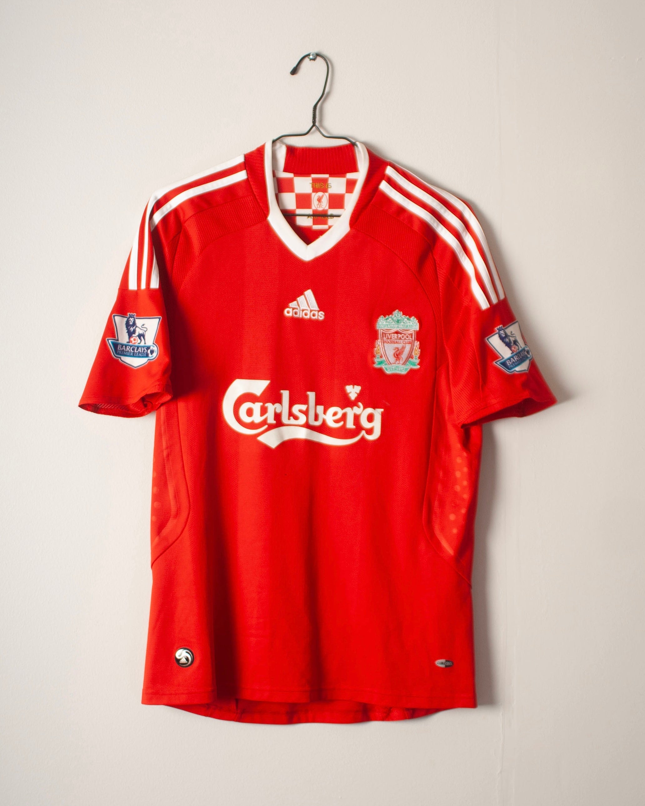 Adidas - Liverpool FC 2008/10 Home Football Shirt 'GERRARD'