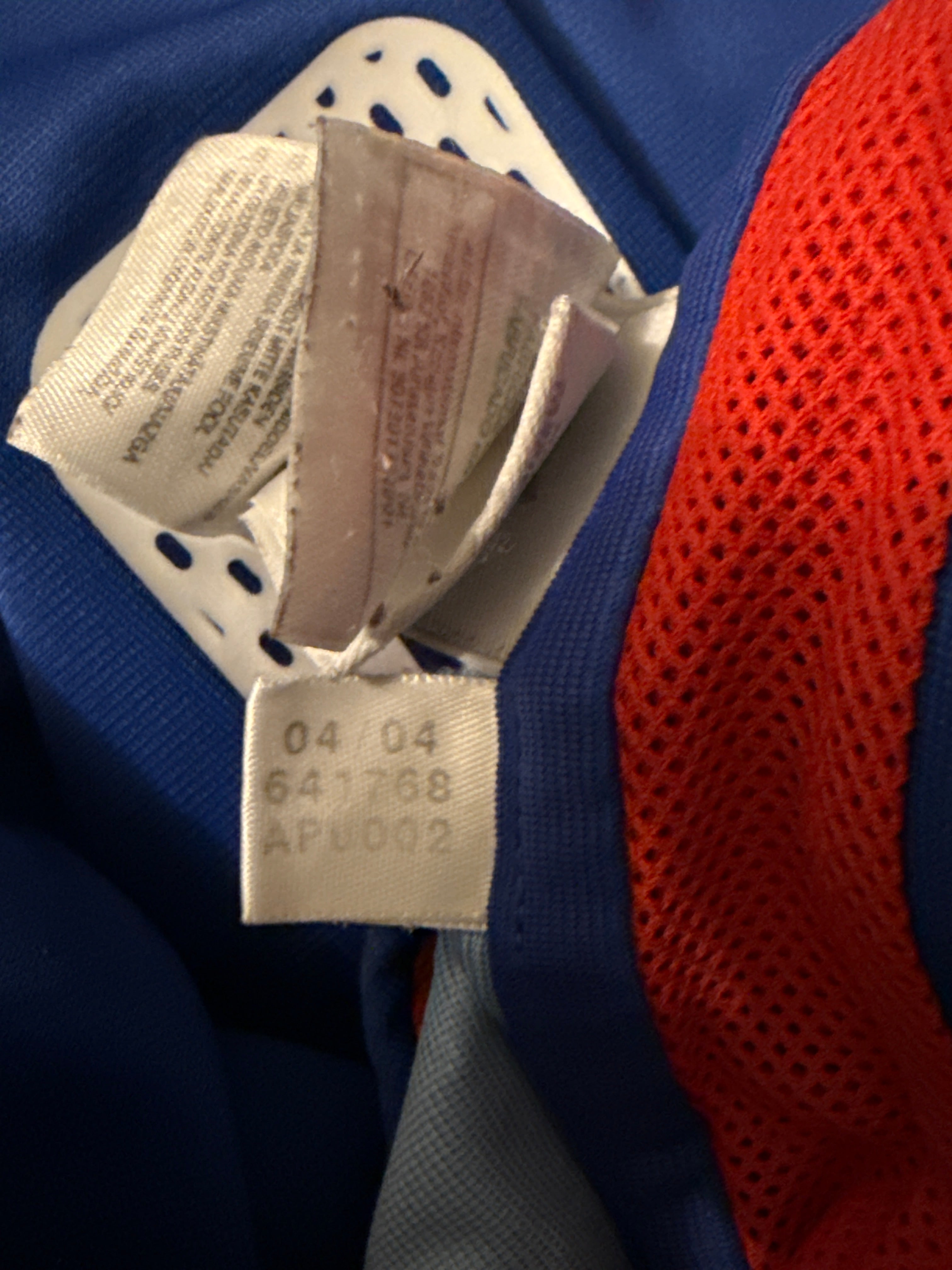 Adidas - France 2004 Home Football Shirt 'ZIDANE'