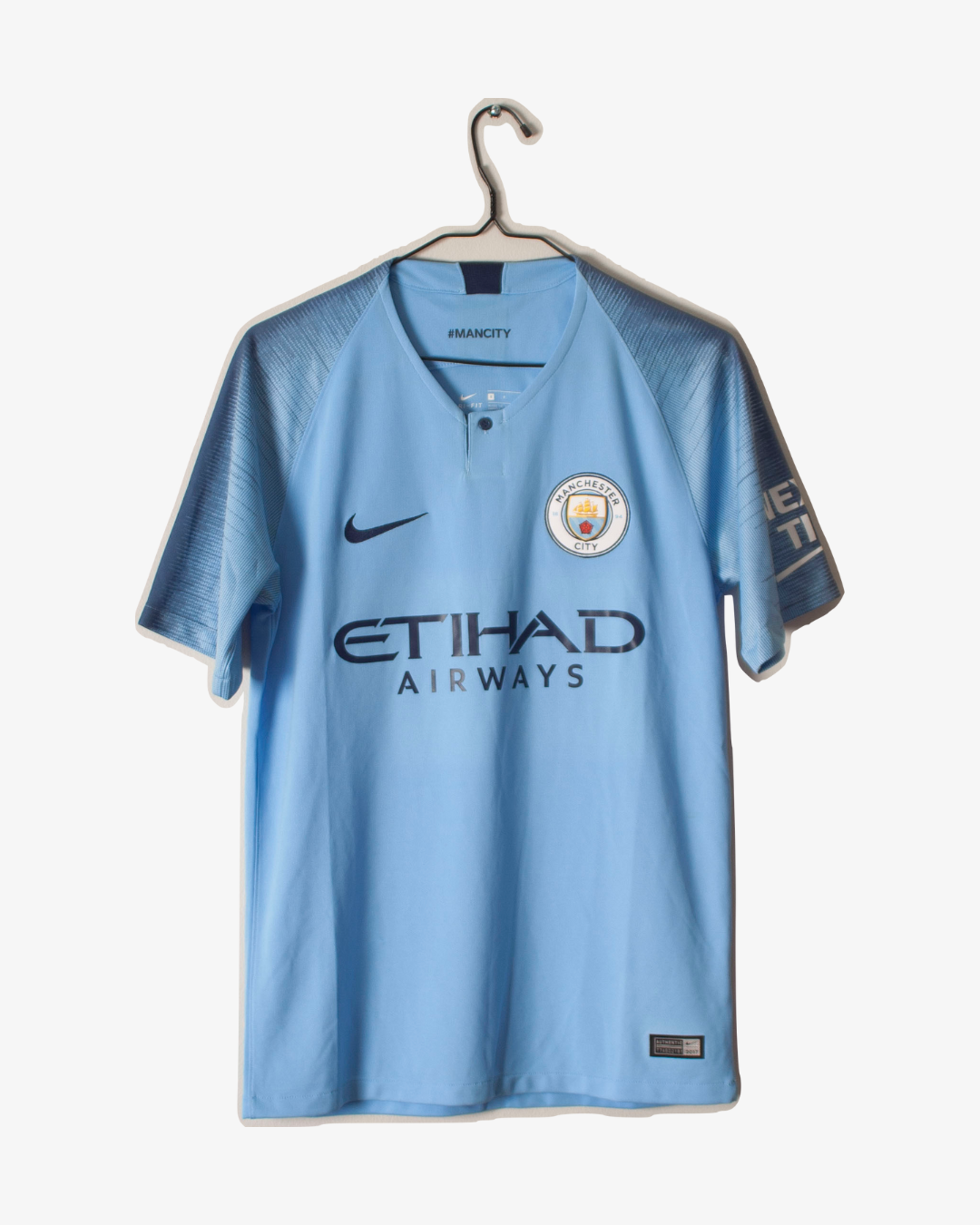 Nike - Manchester City 2017/18 Home Football Shirt 'FODEN'
