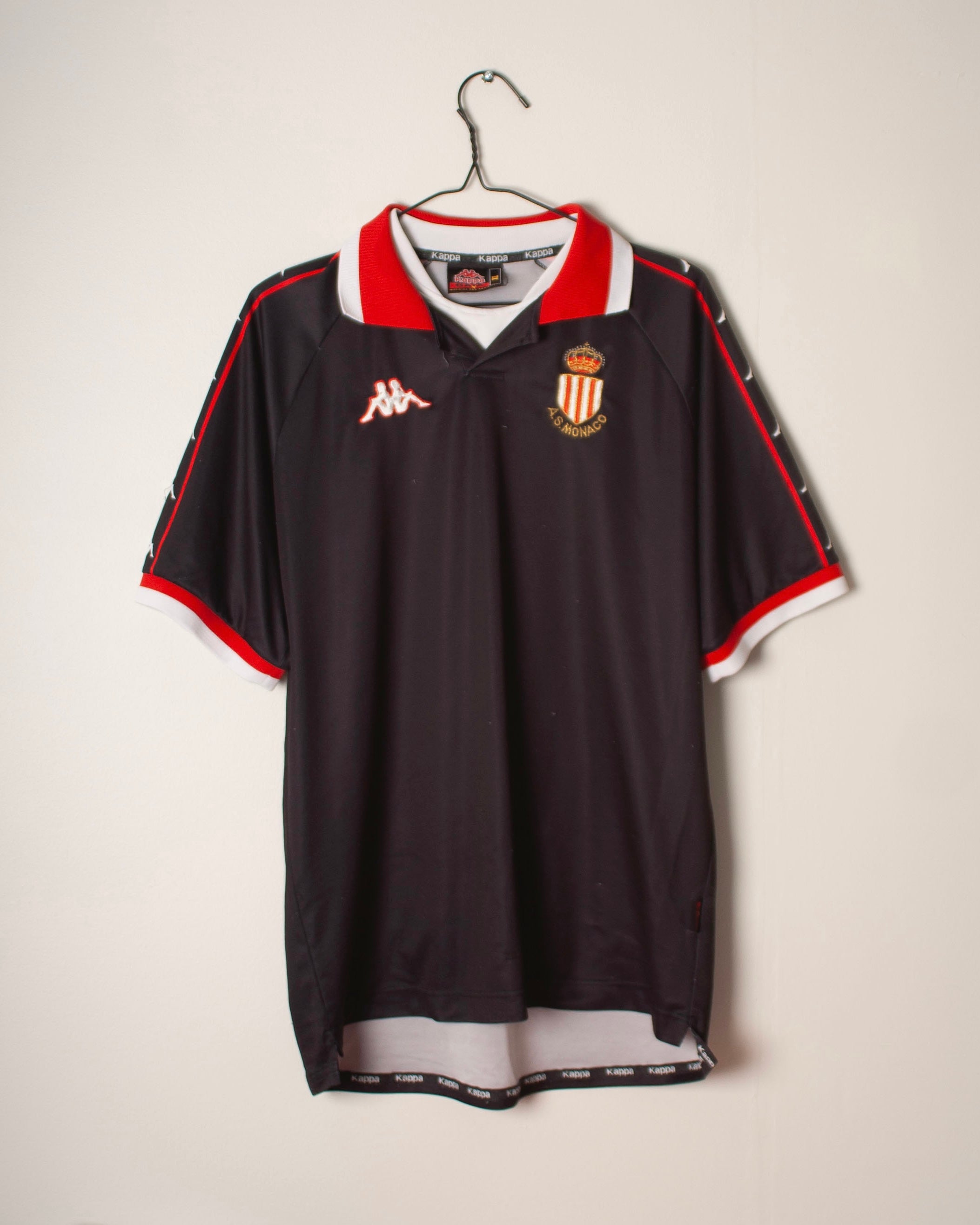 Kappa - AS Monaco 2000/01 Away Football Shirt 'FARNERUD'