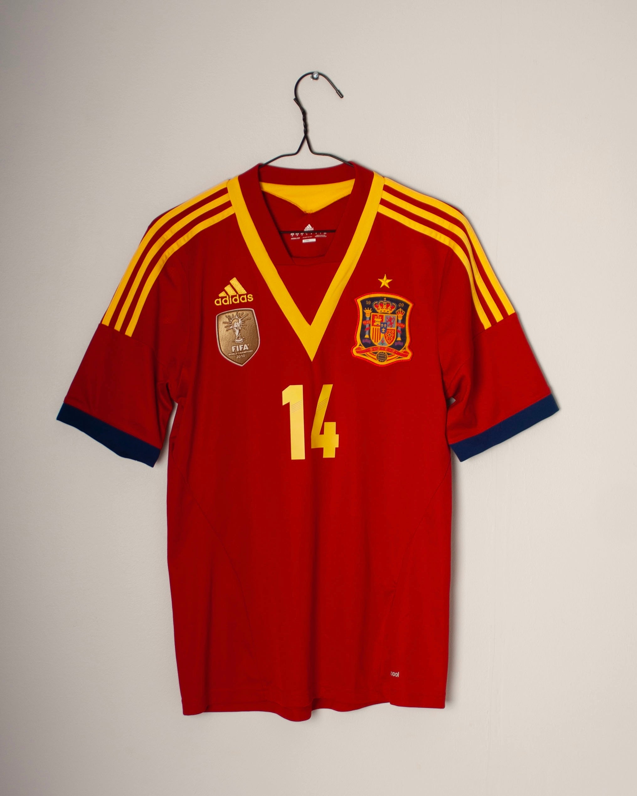 Adidas - Spain 2013 Home Football Shirt 'ALONSO'