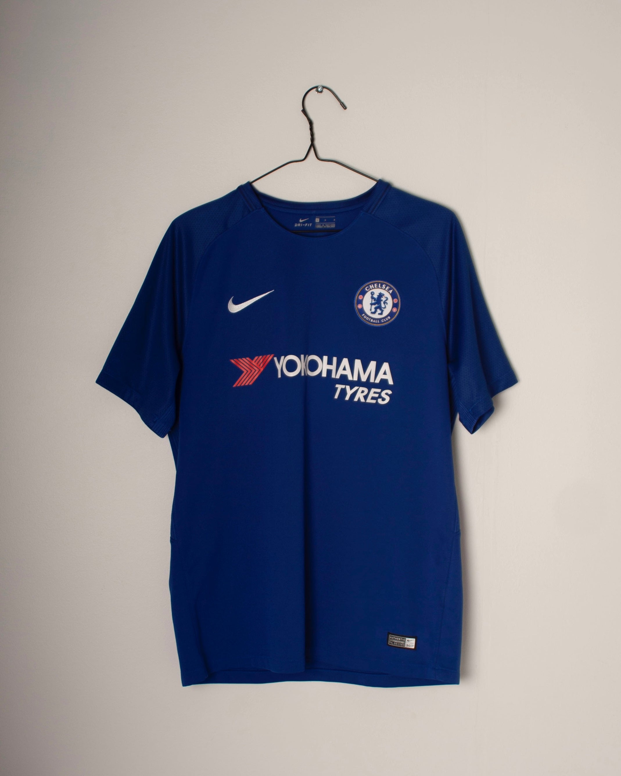 Nike - Chelsea FC 2017/18 Home Football Shirt 'HAZARD'