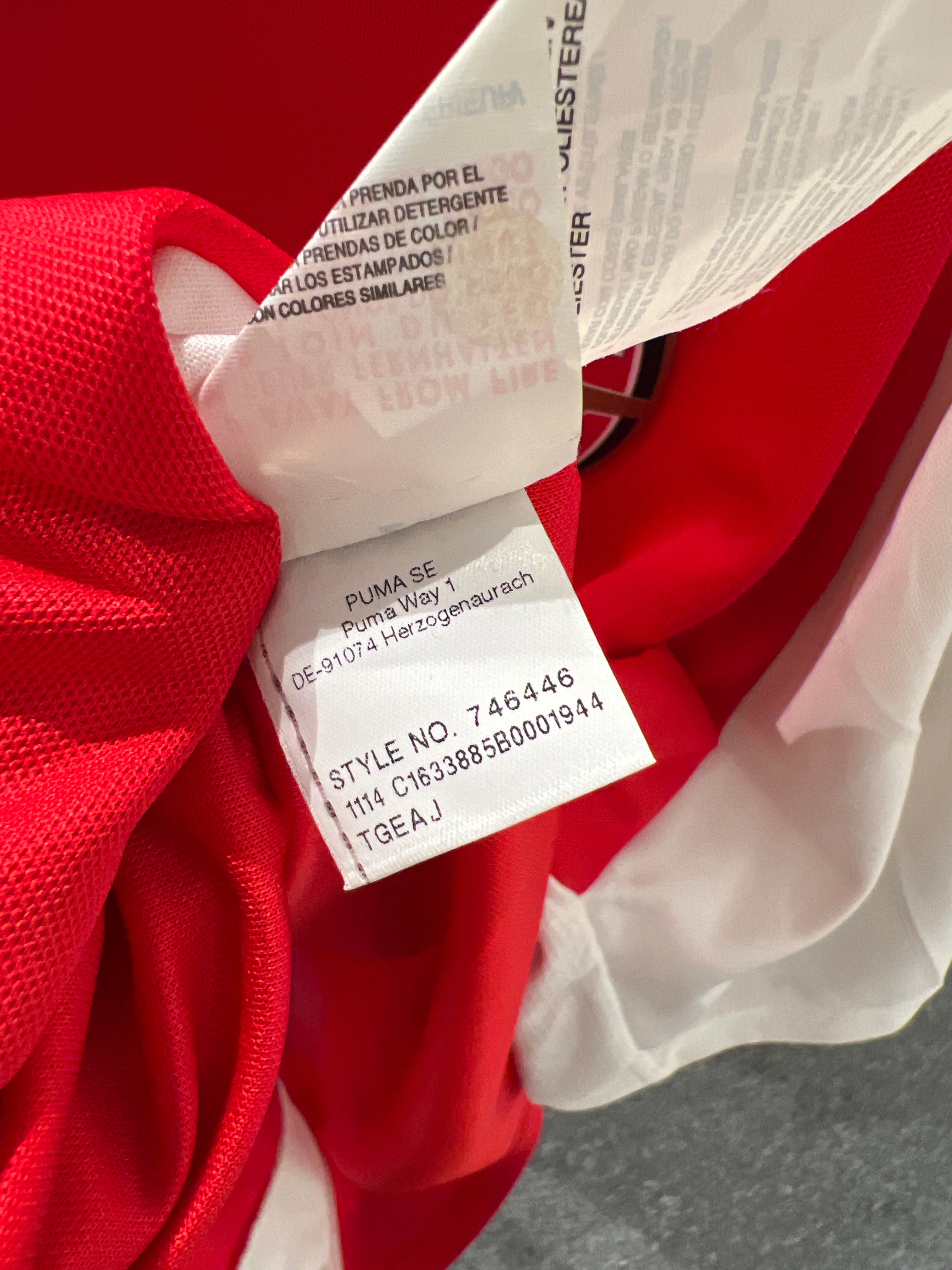 Puma - Arsenal FC 2014/15 Home Football Shirt 'FLAMINI'