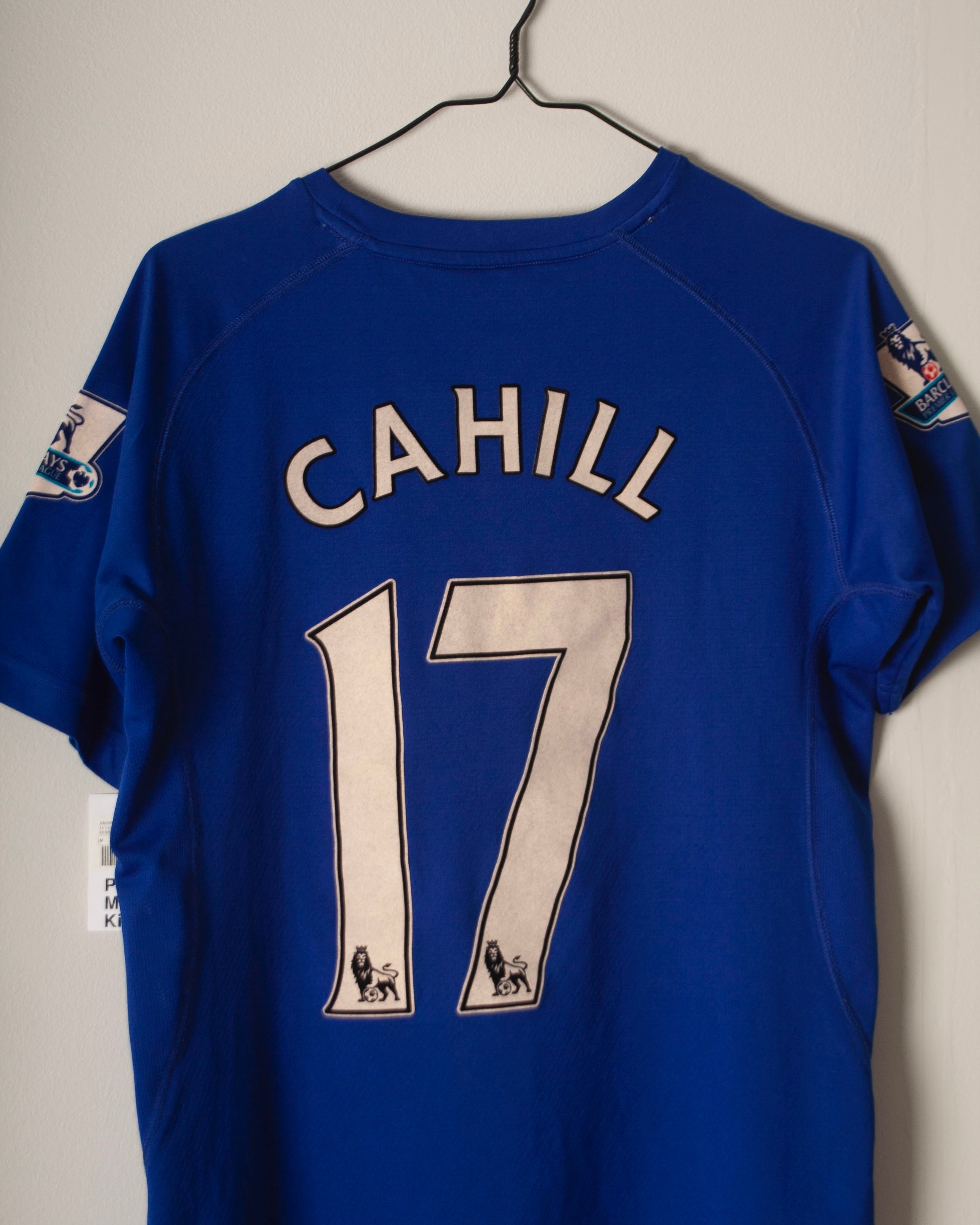 Le Coq - Everton FC 2010/11 Home Football Shirt 'CAHILL'