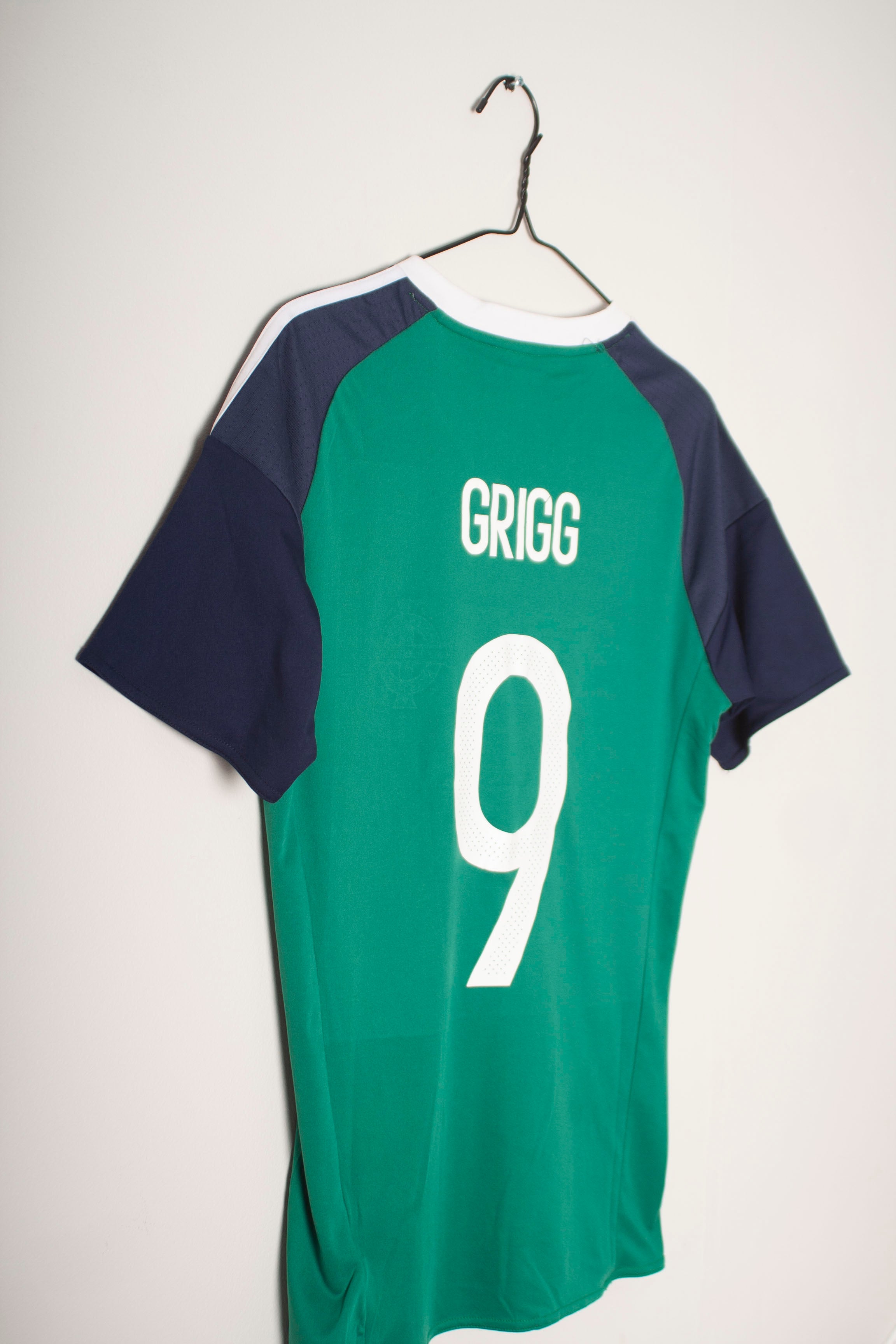 Adidas - Northern Ireland 2016 Home Football Shirt 'GRIGG'