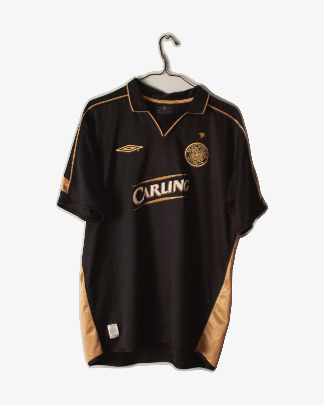 Umbro - Celtic FC 2003/04 Away Football Shirt 'LARSSON'