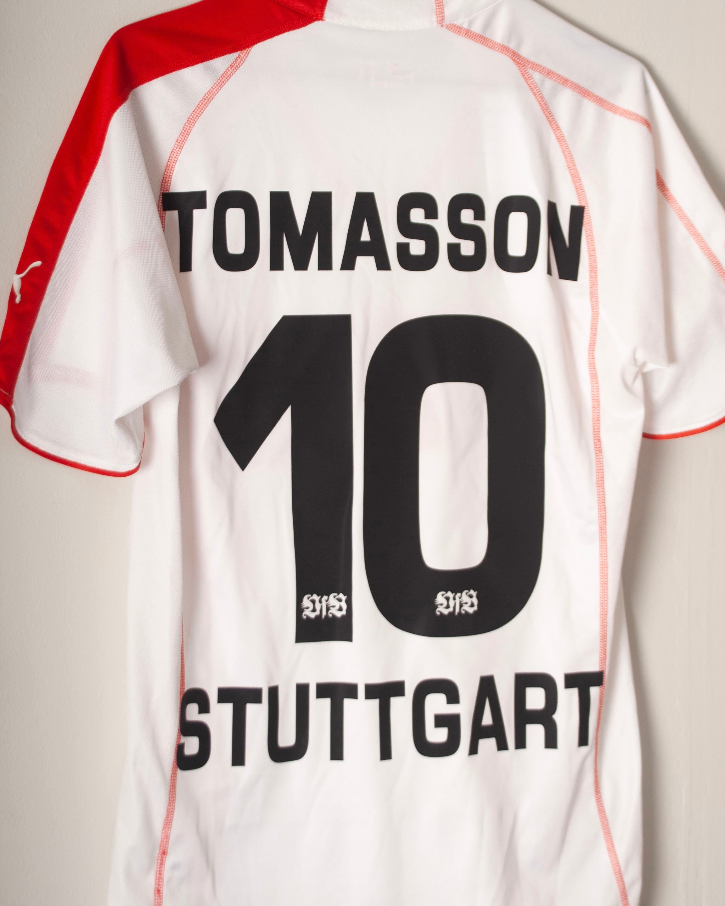 Puma - VfB Stuttgart 2005/06 Home Football Shirt 'TOMASSON'