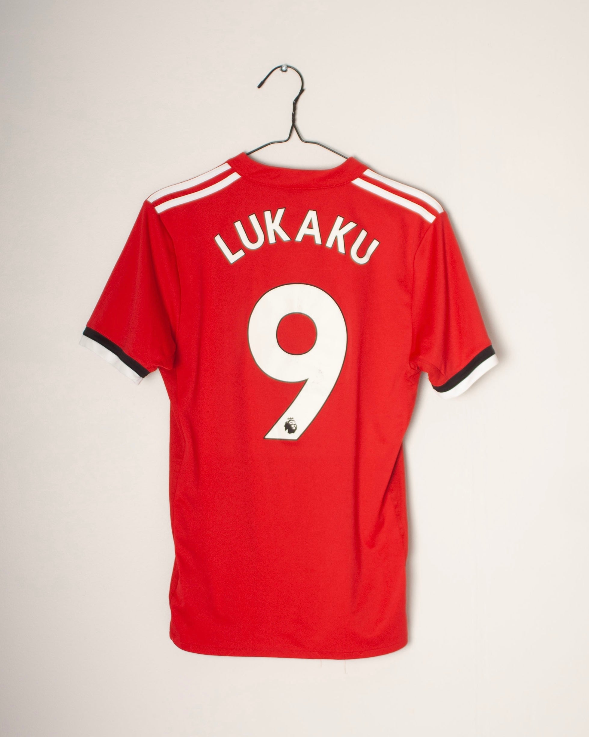 Adidas - Manchester United 2017/18 Home Football Shirt 'LUKAKU'