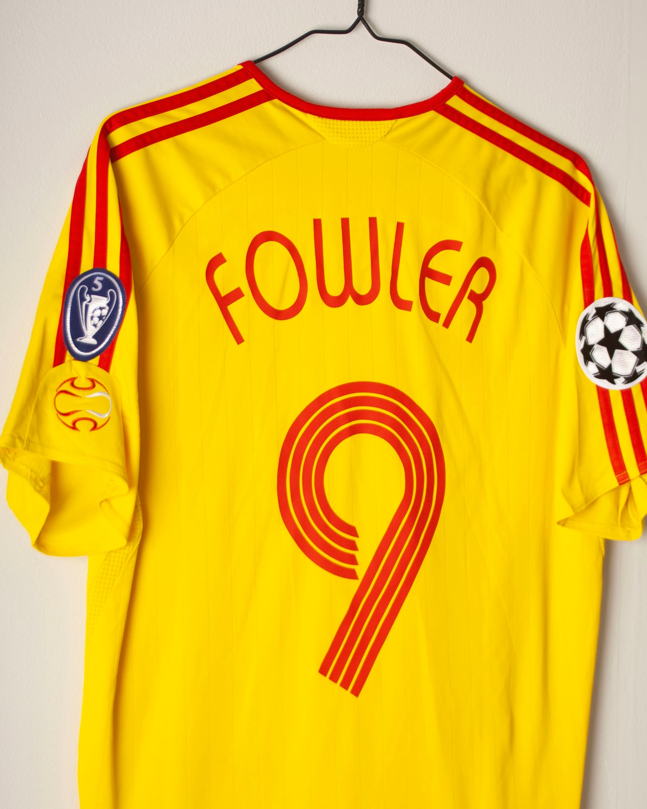 Adidas - Liverpool FC 2006/07 Away Football Shirt 'FOWLER'