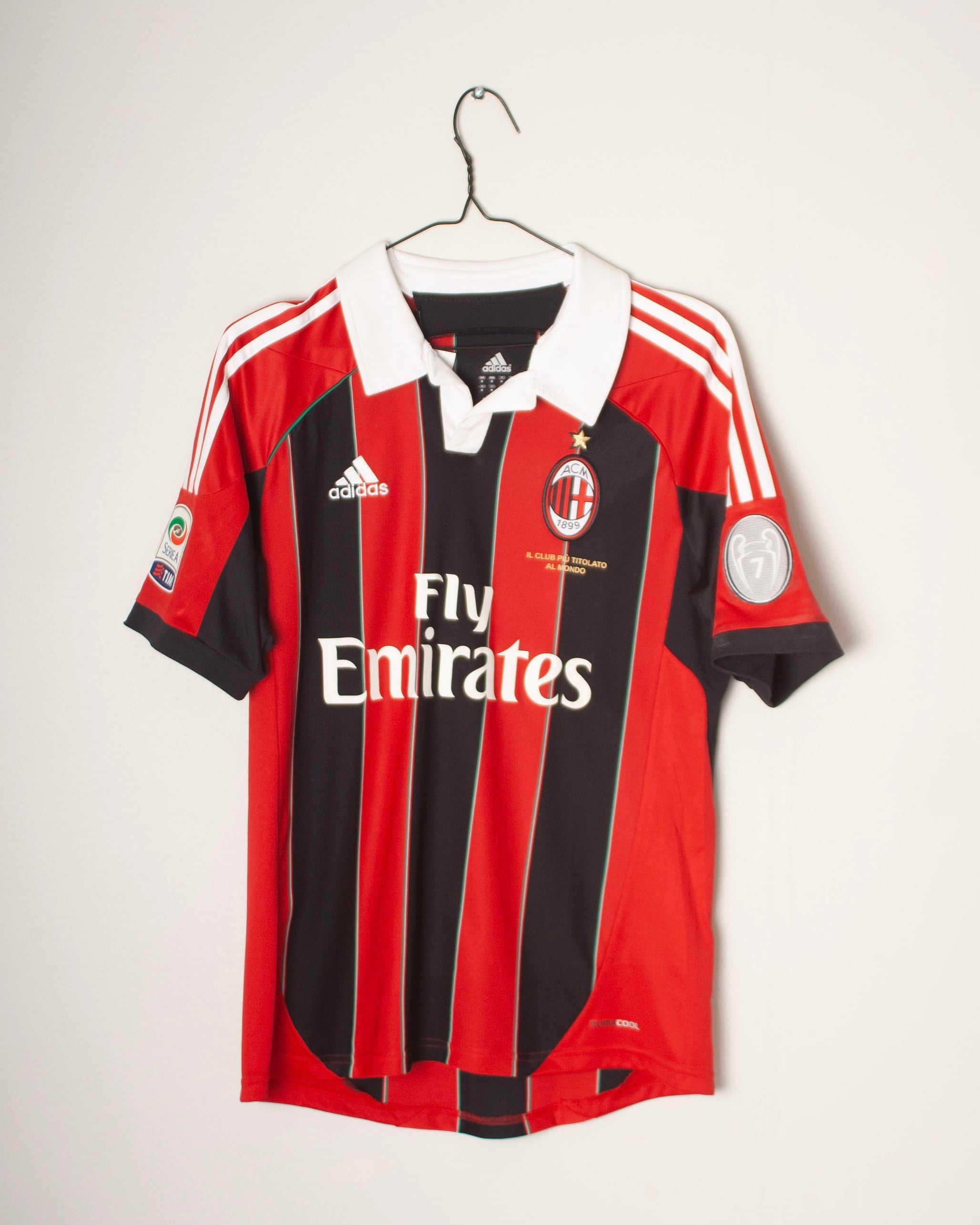 Adidas - AC Milan 2012/13 Home Football Shirt 'PAZZINI'