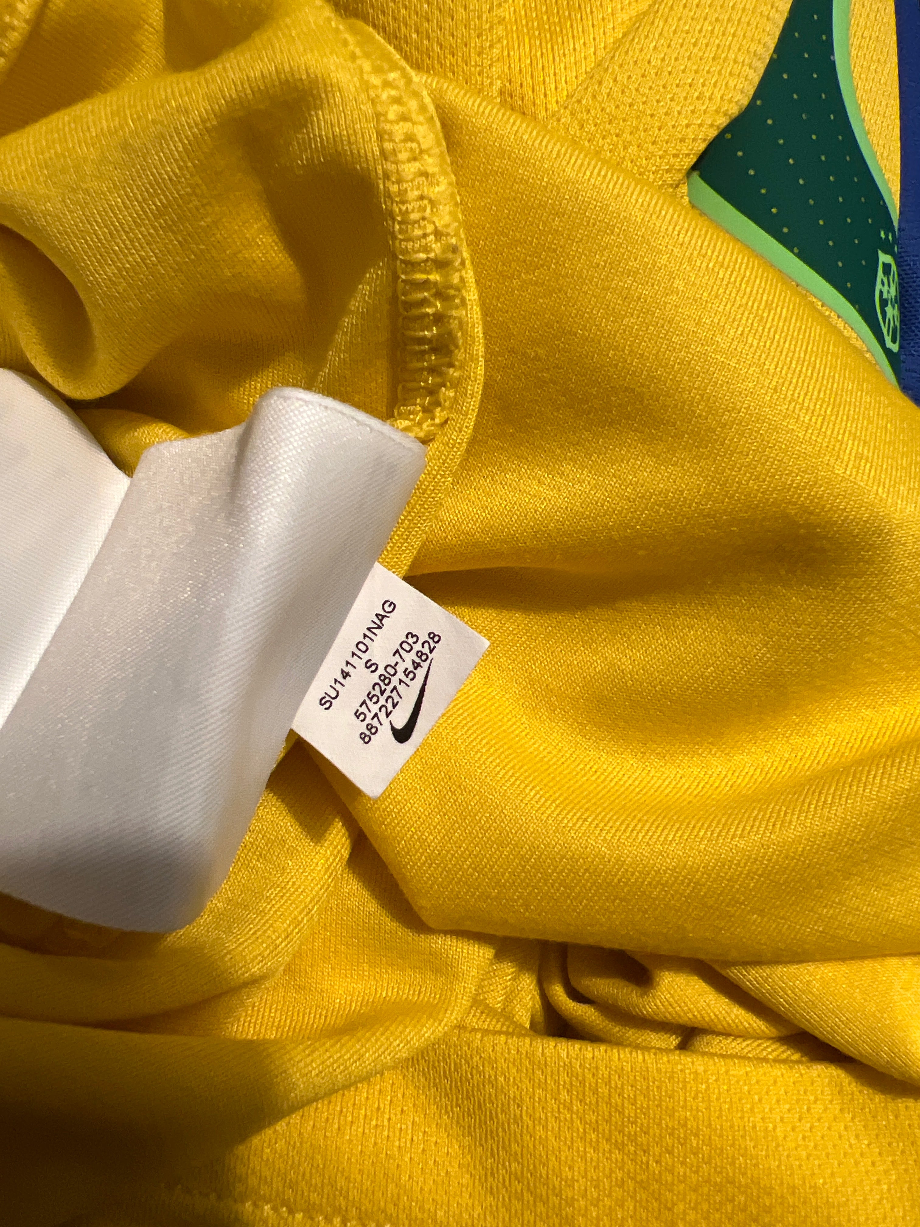 Nike - Brazil 2014 Home Football Shirt 'NEYMAR'