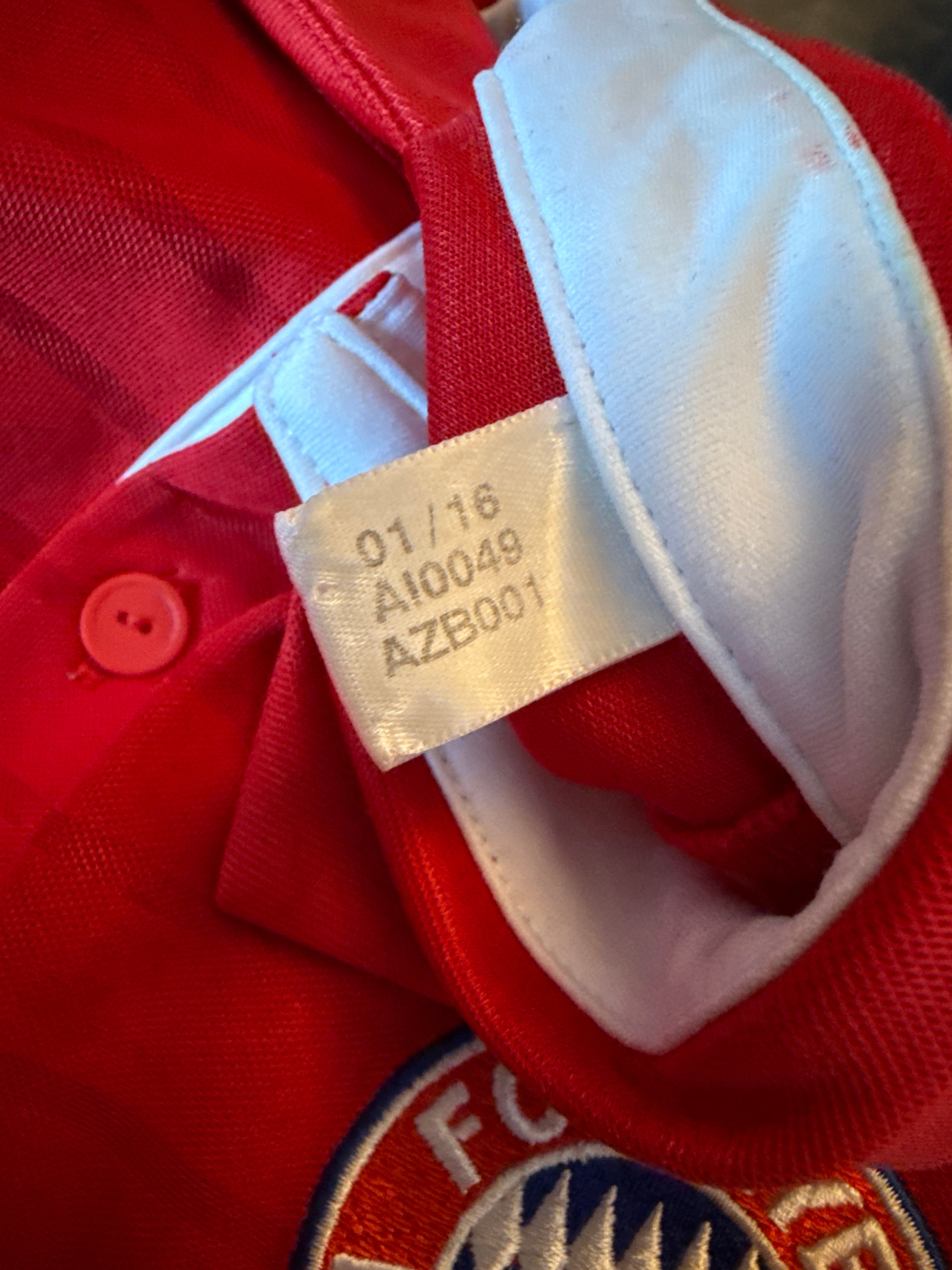 Adidas - Bayern Munchen 2016/17 Home Football Shirt 'MULLER'