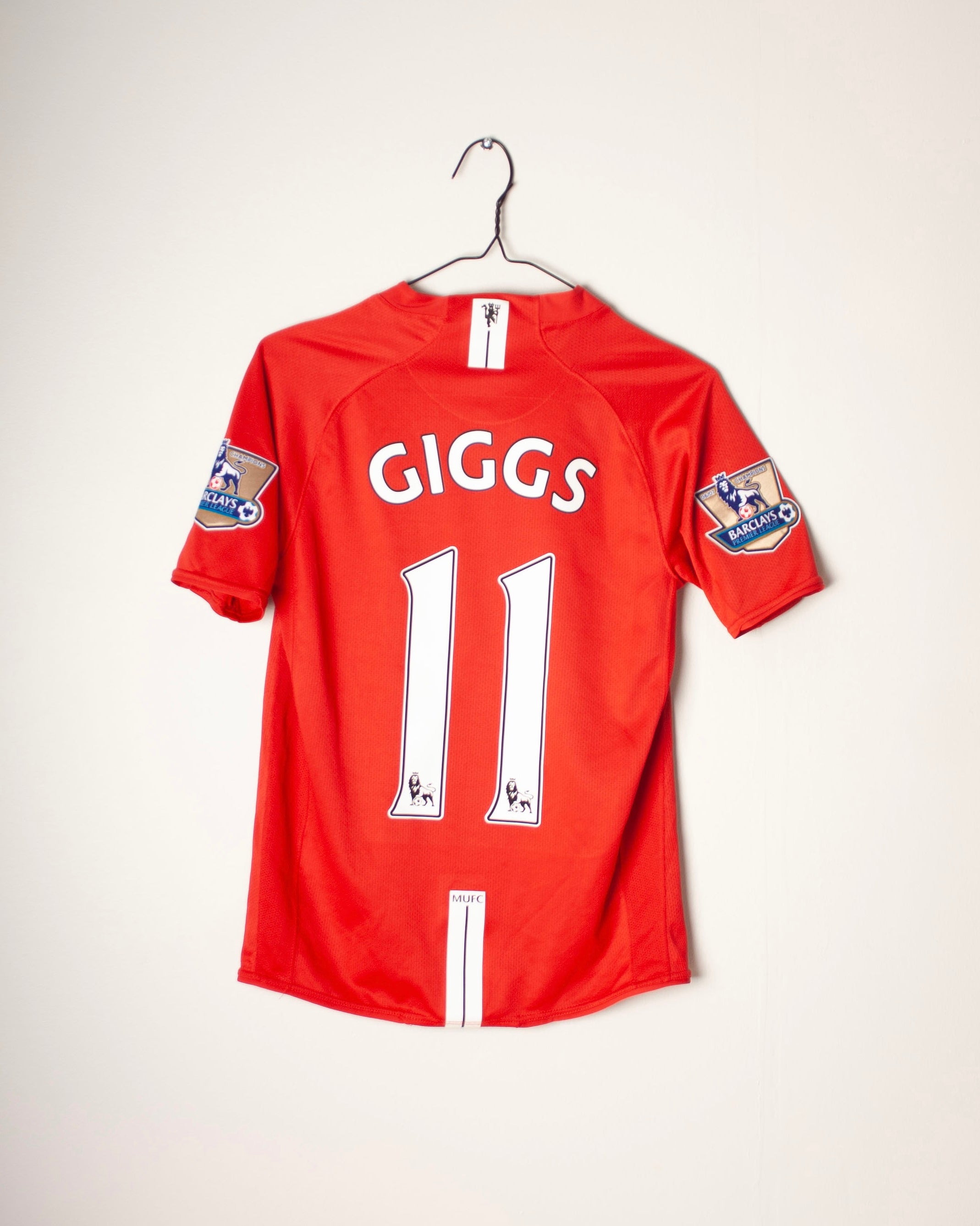 Nike - Manchester United 2007/09 Home Football Shirt 'GIGGS'