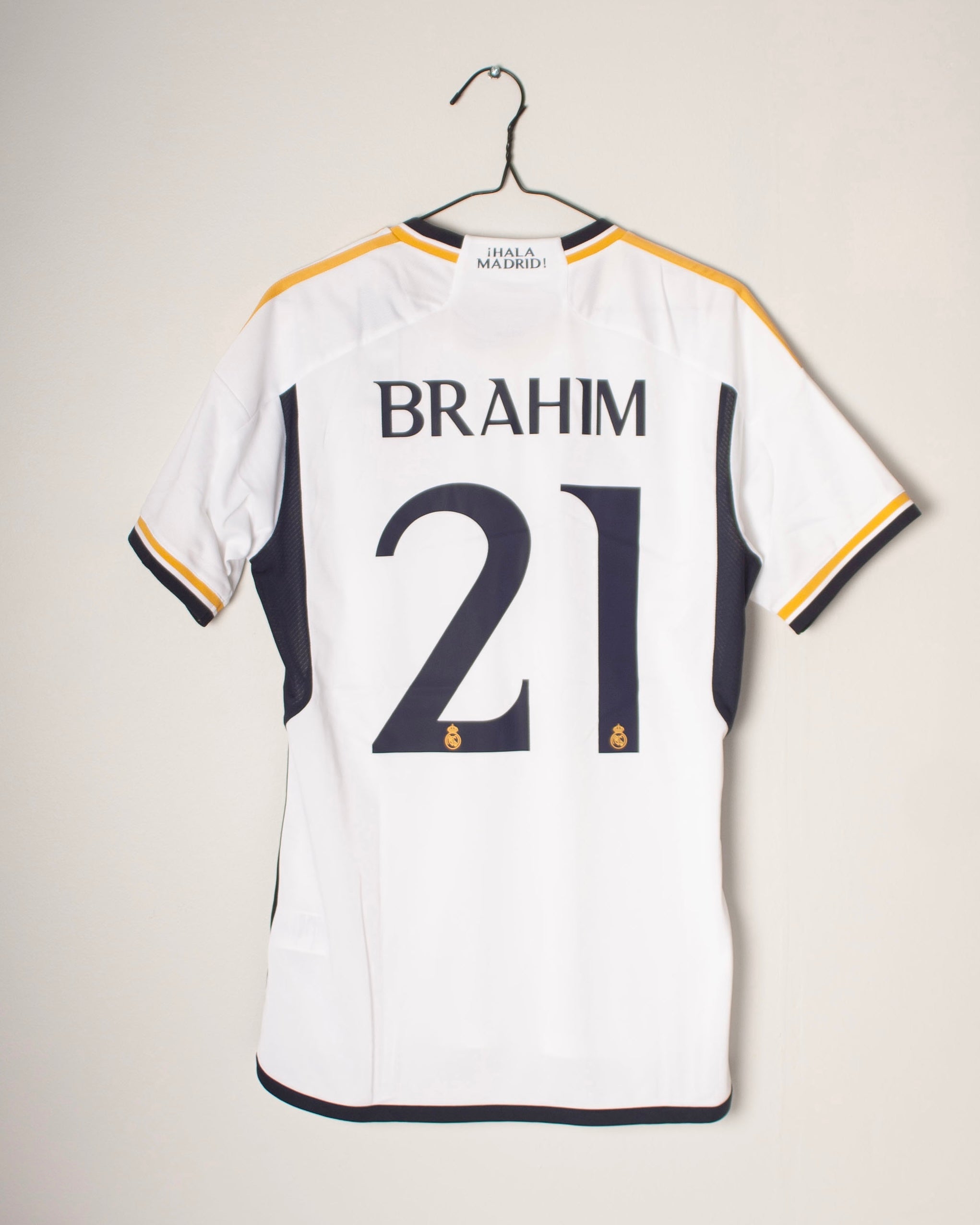 Adidas - Real Madrid 2023/24 Home Football Shirt 'BRAHIM'