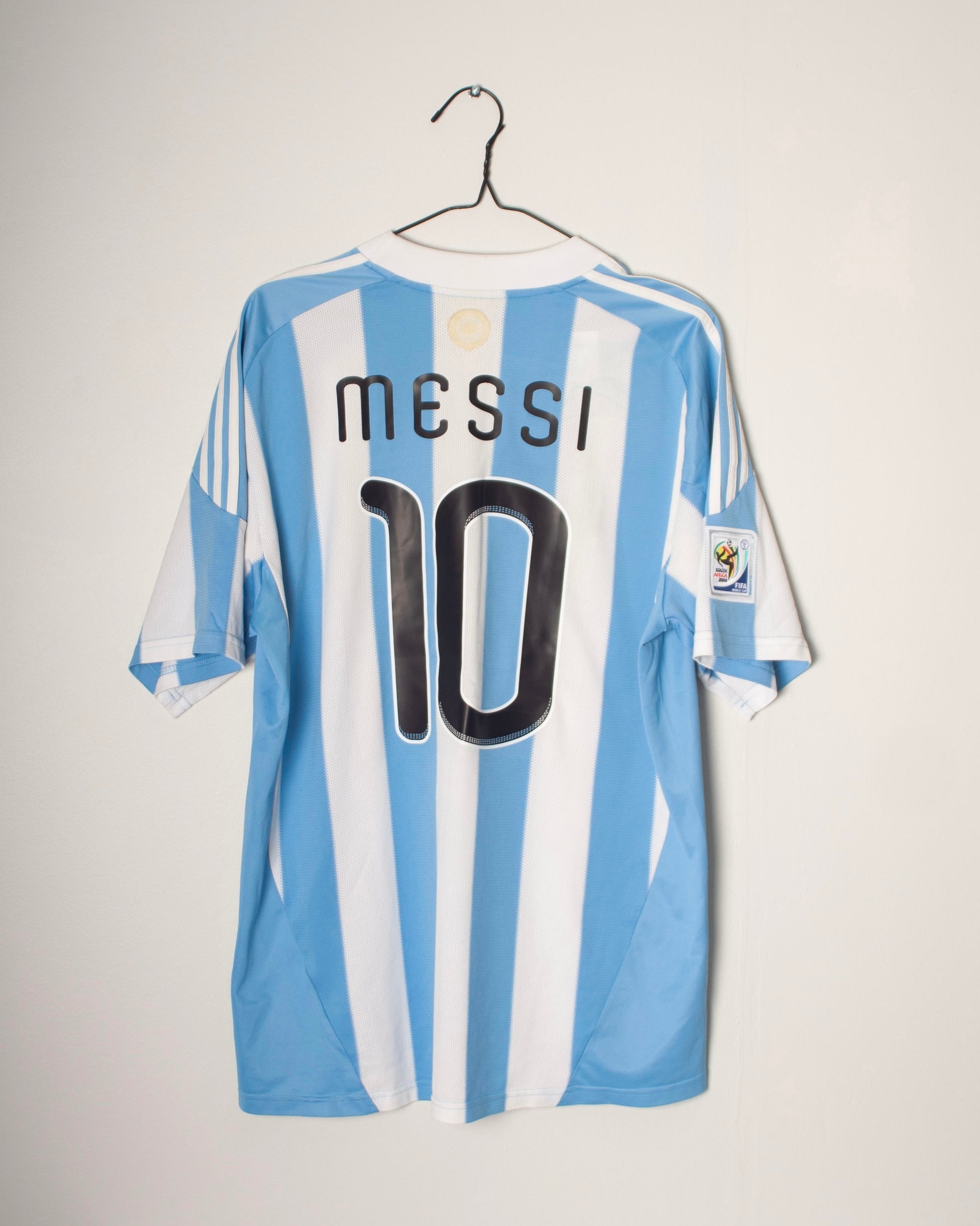 Adidas - Argentina 2010 Home Football Shirt 'MESSI'