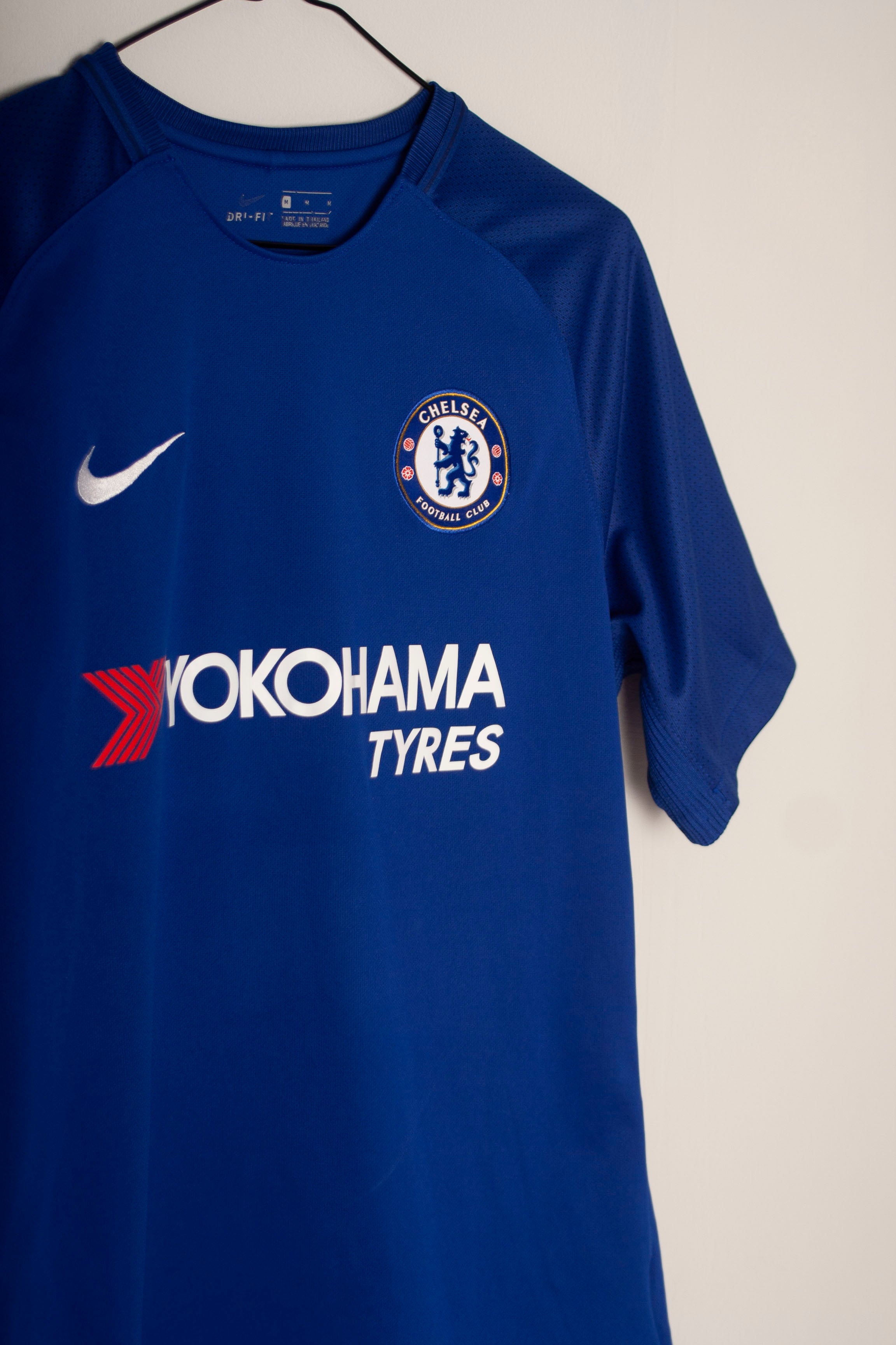 Nike - Chelsea FC 2017/18 Home Football Shirt 'HAZARD'