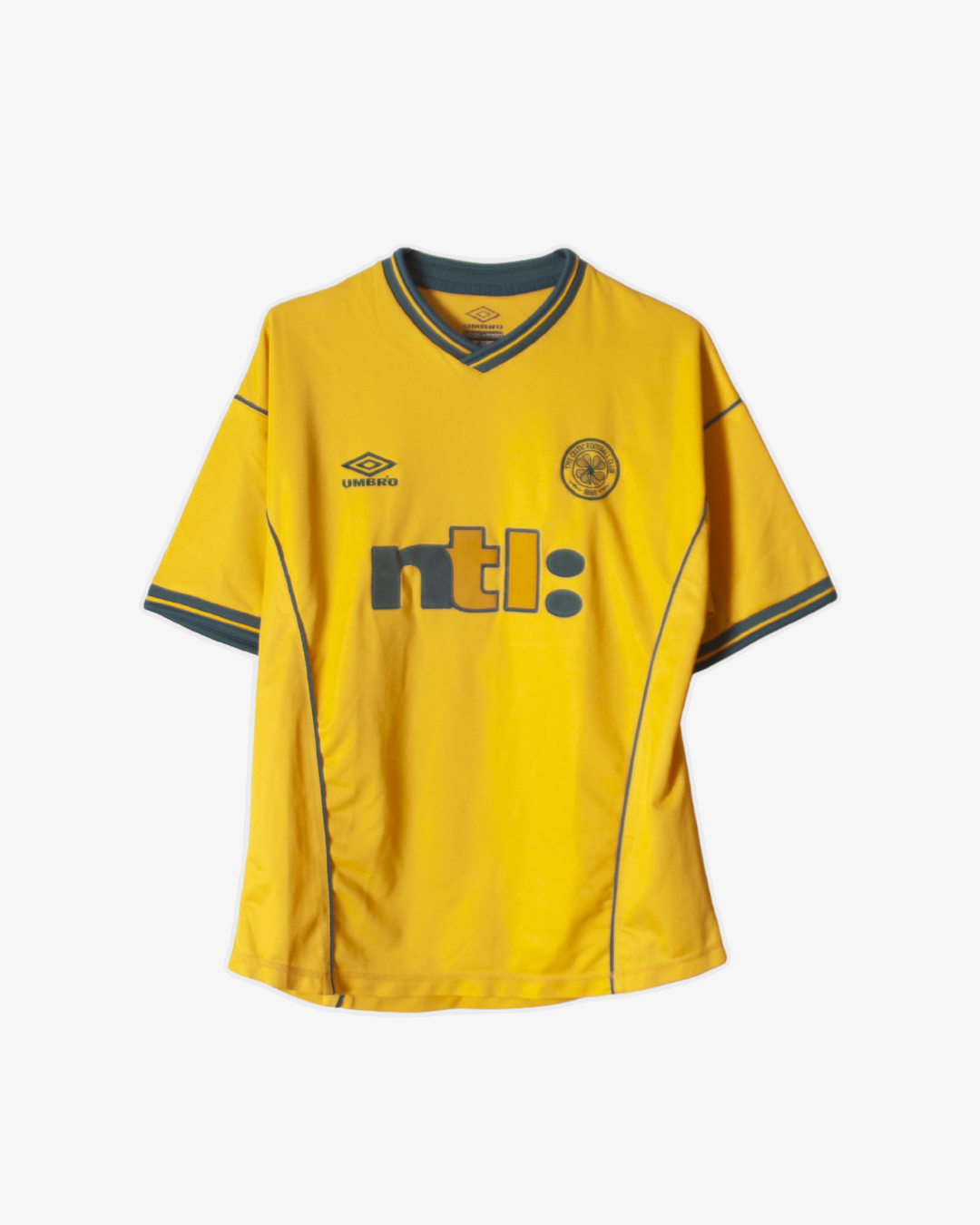 Umbro - Celtic FC 2000/01 Away Football Shirt 'LARSSON'