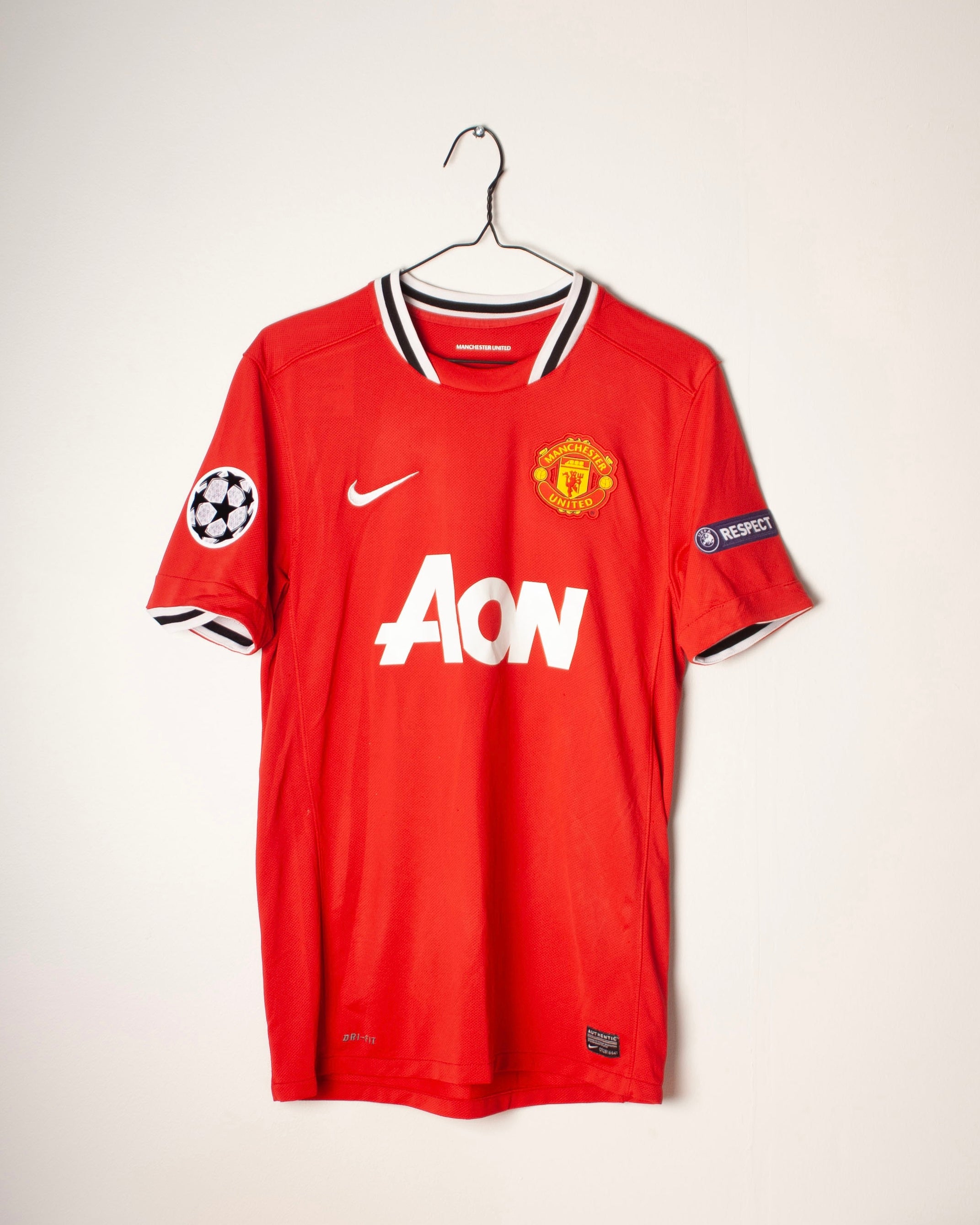 Nike - Manchester United 2011/12 Home Football Shirt Champions League Version 'ROONEY'