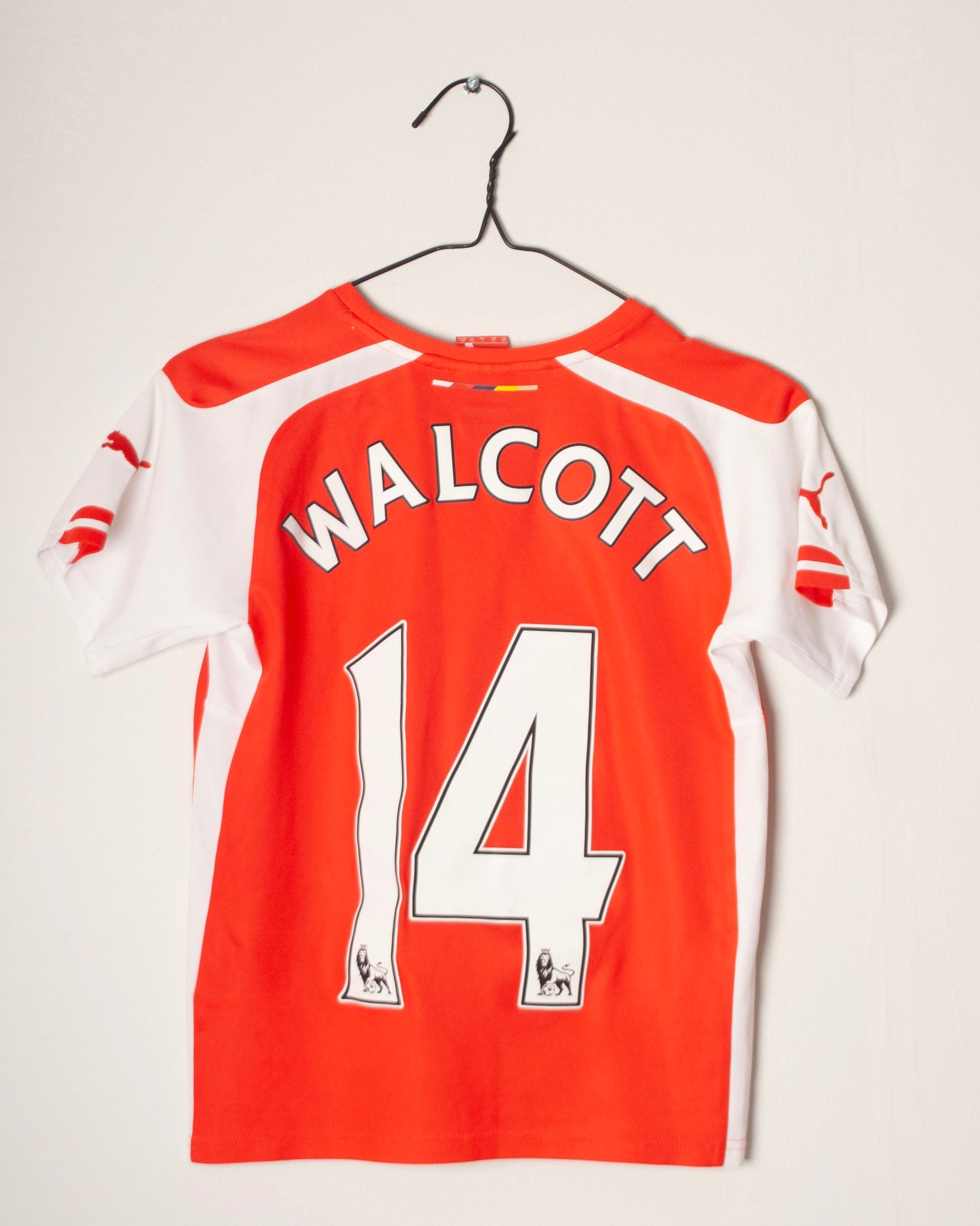 Puma - Arsenal FC 2014/15 Home Football Shirt 'WALCOTT'