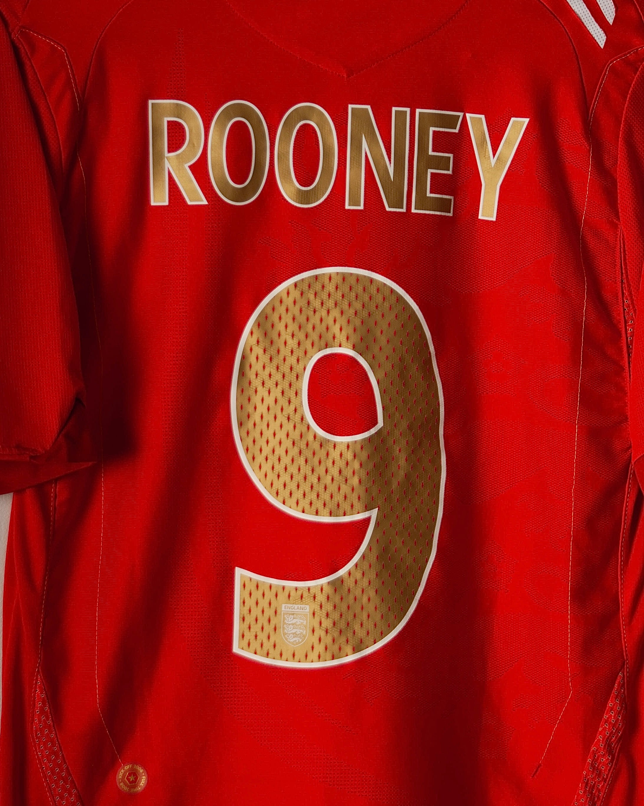 Umbro - England 2006 Away Football Shirt 'ROONEY'